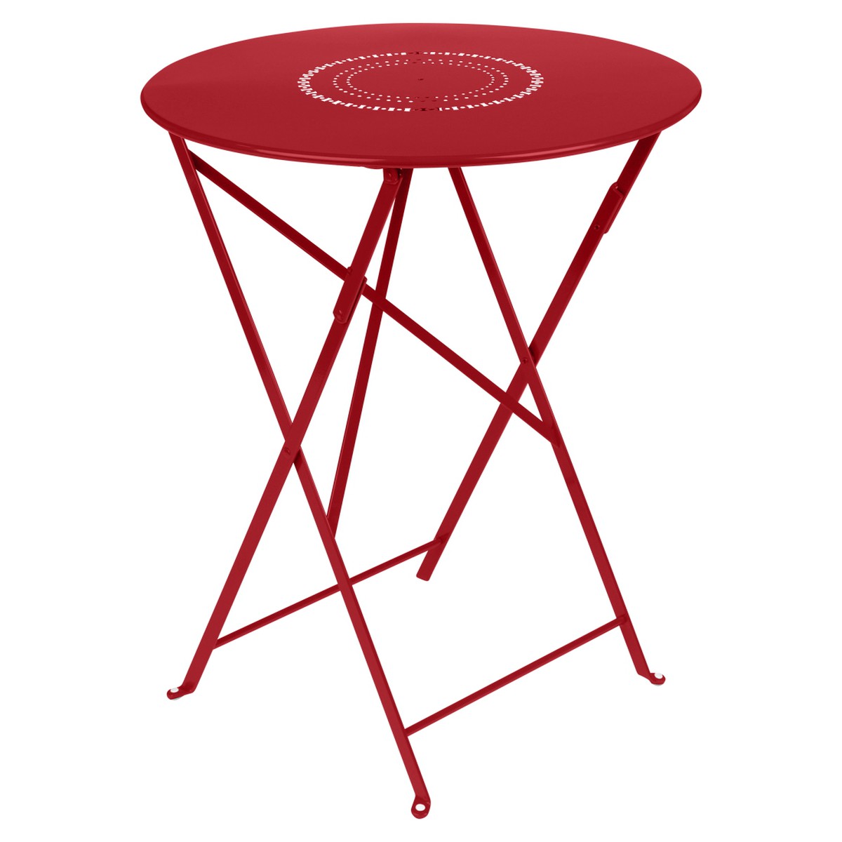 Fermob Floreal Table Floréal ronde Rouge cerise L 60 x l 60 x H74cm Diam : 60