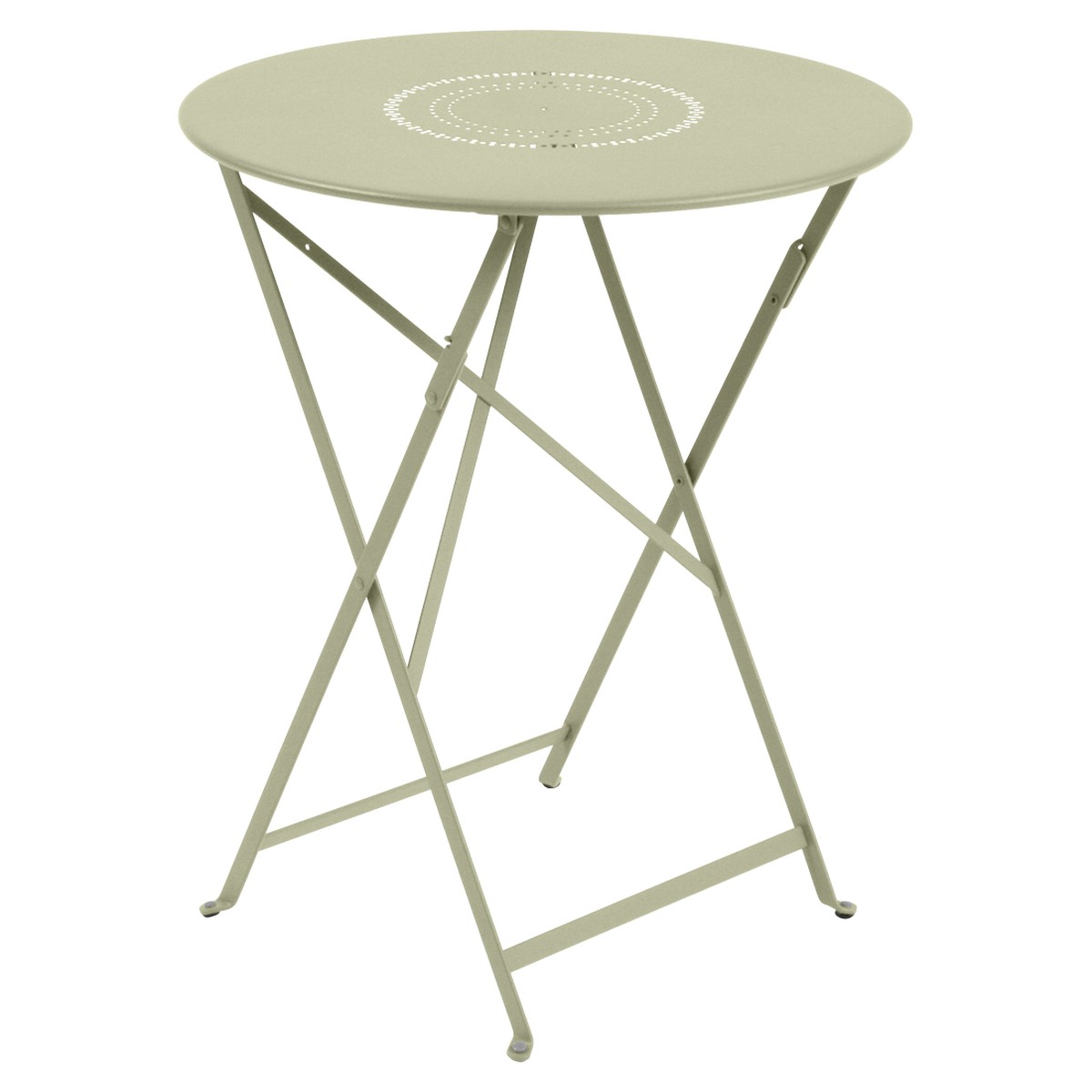 Fermob Floreal Table Floréal ronde Vert tilleul L 60 x l 60 x H74cm Diam : 60