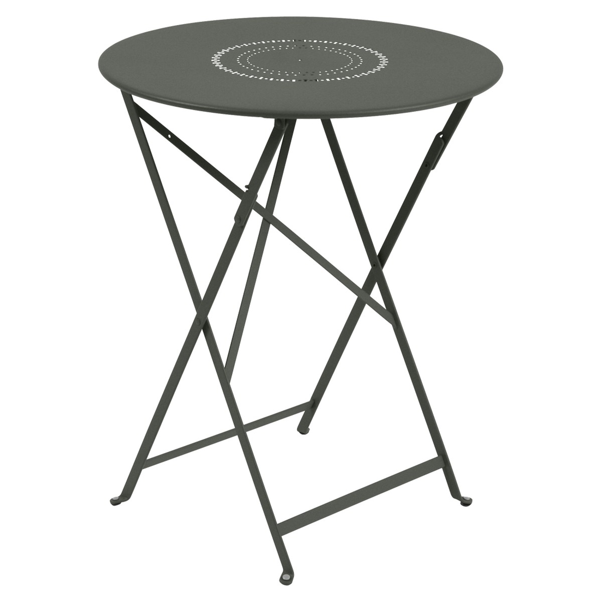 Fermob Floreal Table Floréal ronde Vert de gris L 60 x l 60 x H74cm Diam : 60