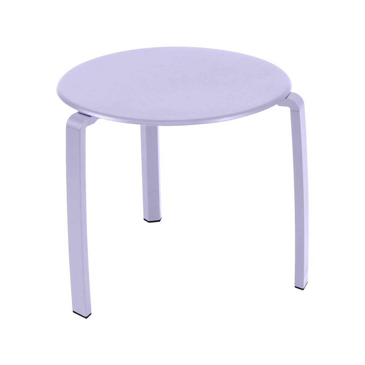 Fermob Alizé Table basse Alizé Violet lilas l 48 x H44cm Diam : 48