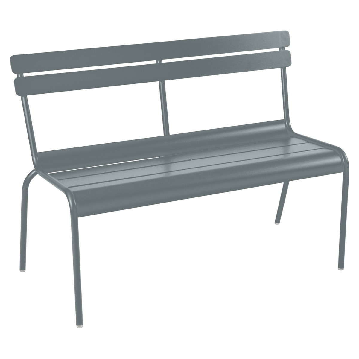 Fermob Luxembourg Banc Luxembourg Gris fumée L 118 x l 56 x H86cm