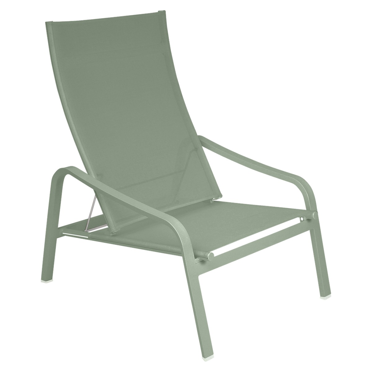 Fermob Alizé Fauteuil réglable Alizé Vert pistache L 88 x l 68cm