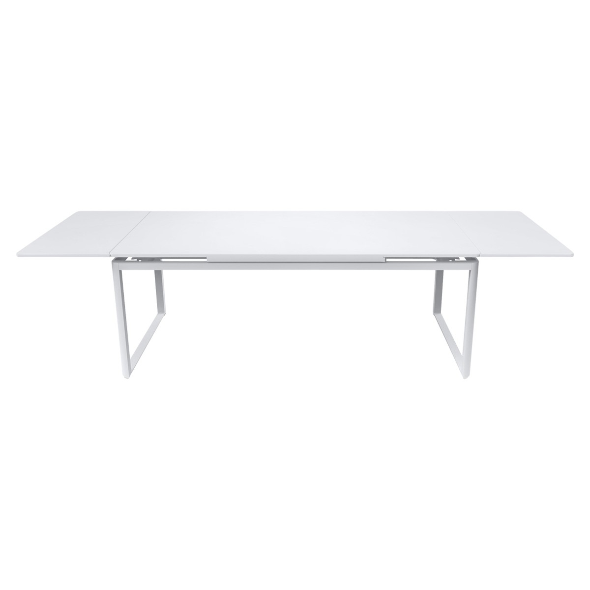 Fermob Biarritz Table Biarritz rectangulaire à allonges Blanc L 300 x l 100 x H75cm