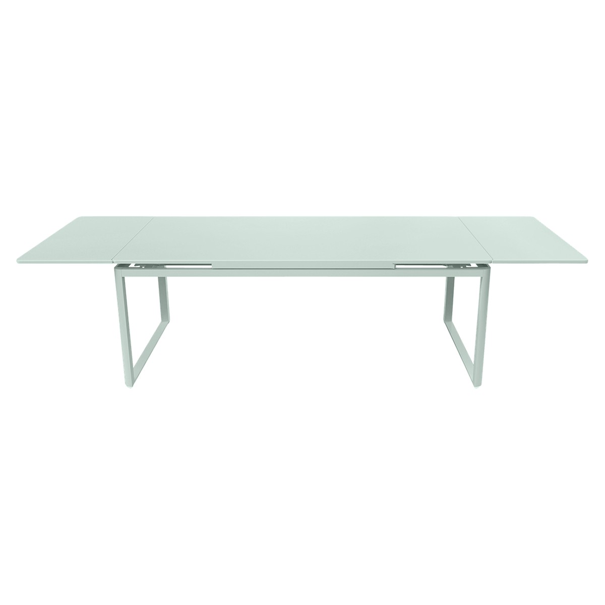 Fermob Biarritz Table Biarritz rectangulaire à allonges Bleu cyan clair L 300 x l 100 x H75cm