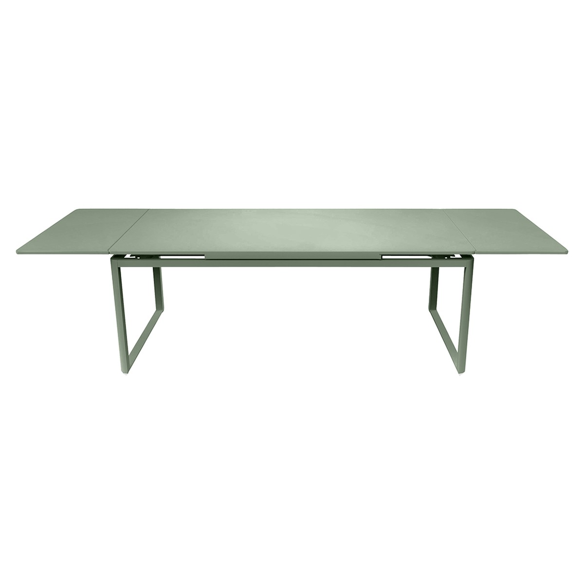 Fermob Biarritz Table Biarritz rectangulaire à allonges Vert pistache L 300 x l 100 x H75cm