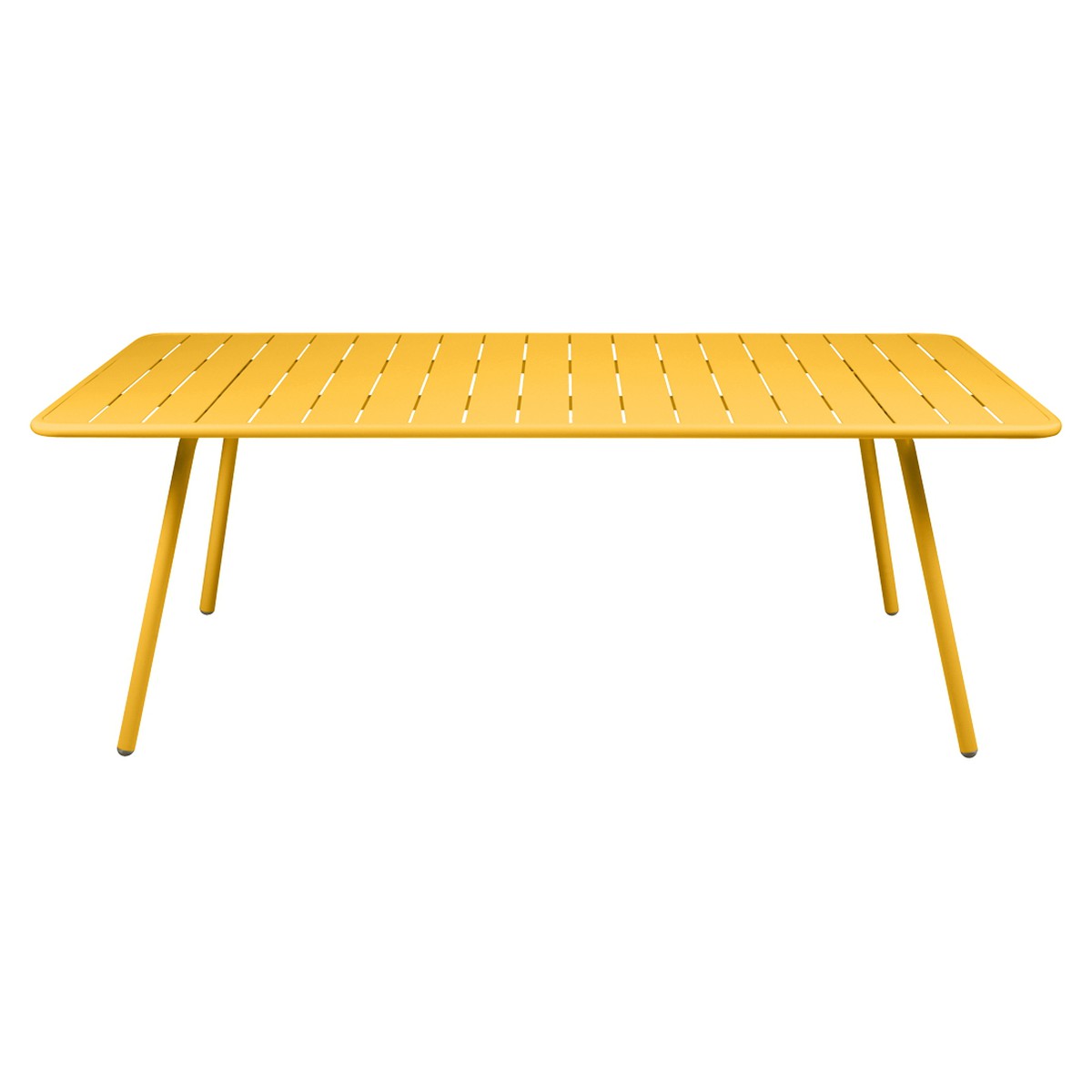 Fermob Luxembourg Table Luxembourg rectangulaire Jaune miel L 207 x l 100 x H74cm