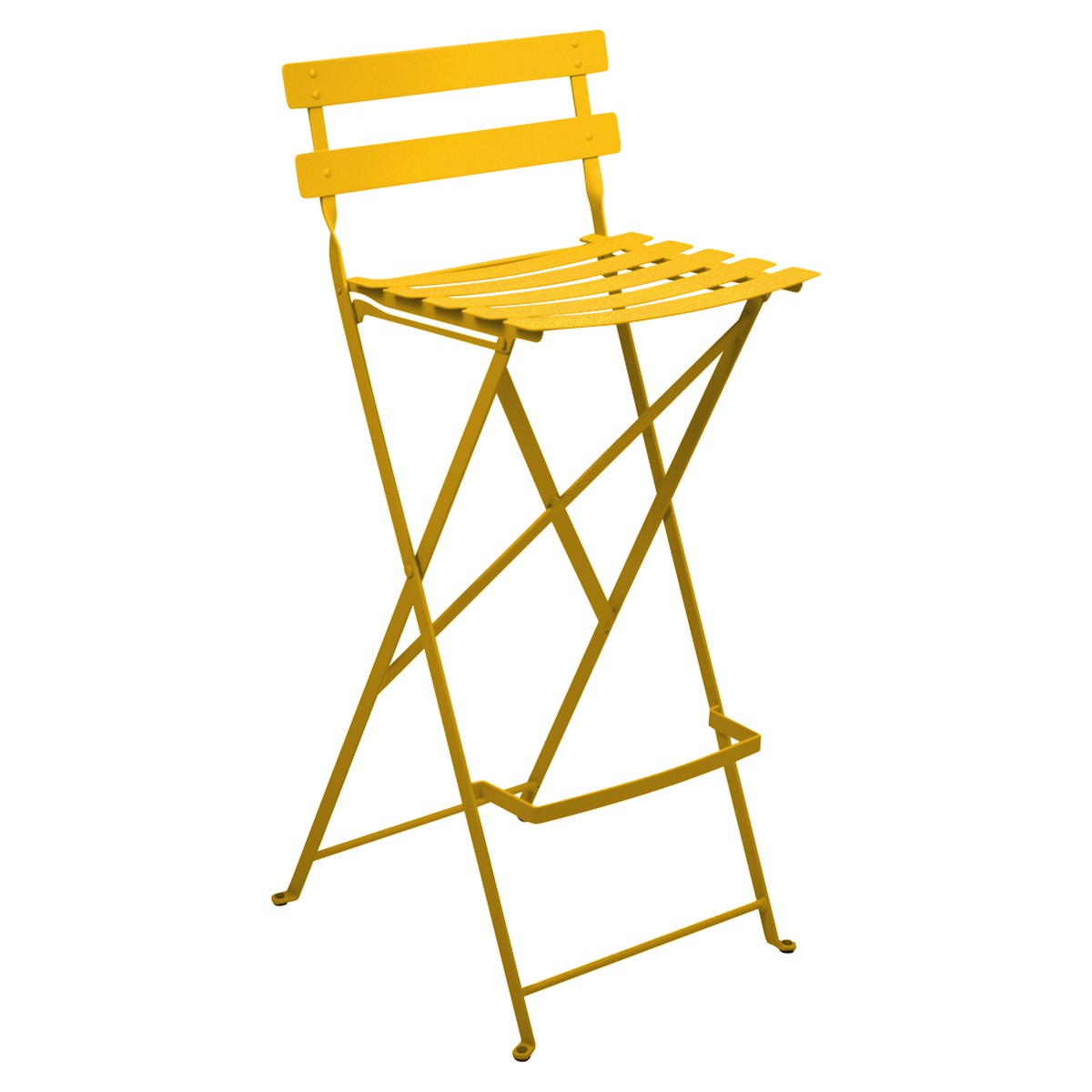 Fermob Bistro Tabouret haut Bistro Jaune miel l 42 x H95cm