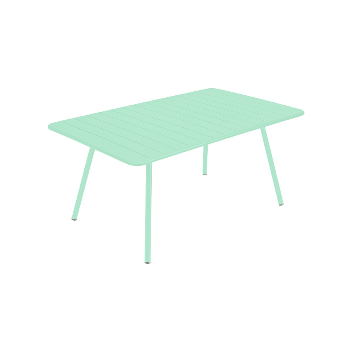 Fermob Luxembourg Table Luxembourg rectangulaire Vert menthe à l'eau L 165 x l 100 x H74cm