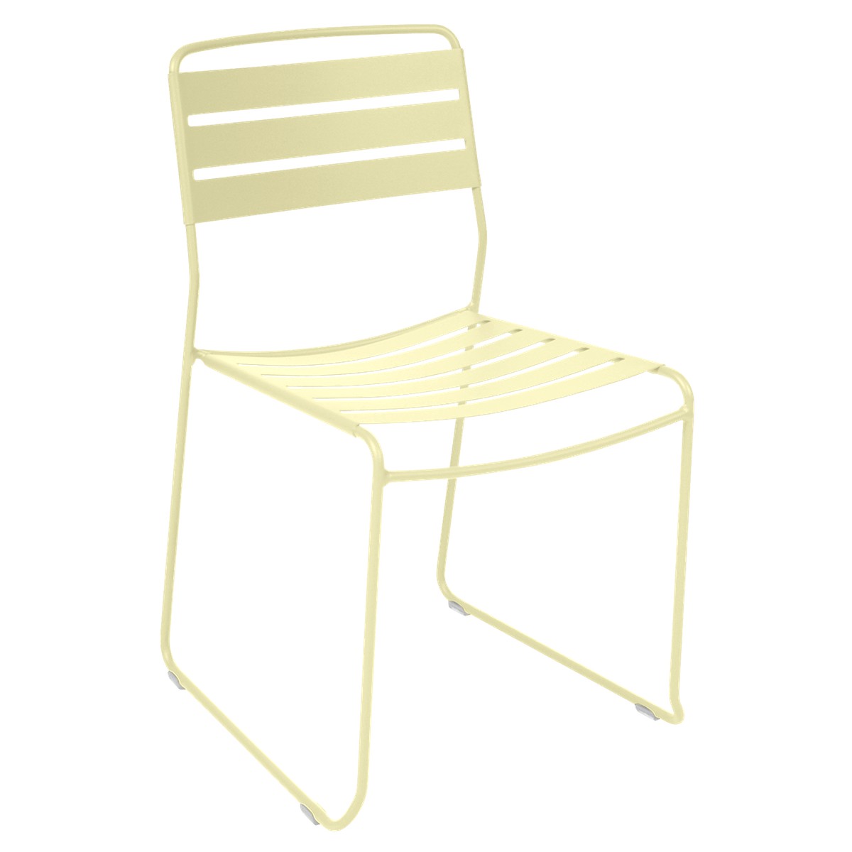 Fermob Suprising Chaise surprising empilable Jaune beurre frais 50x48x81cm