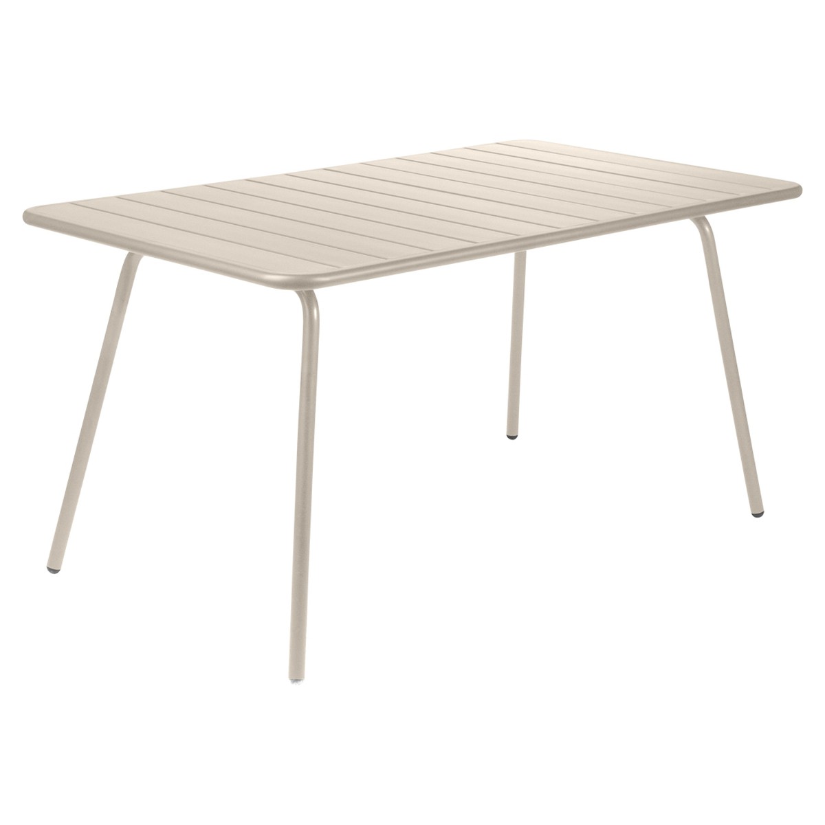 Fermob Luxembourg Table Luxembourg rectangulaire démontable Beige L 143 x l 80 x H74cm