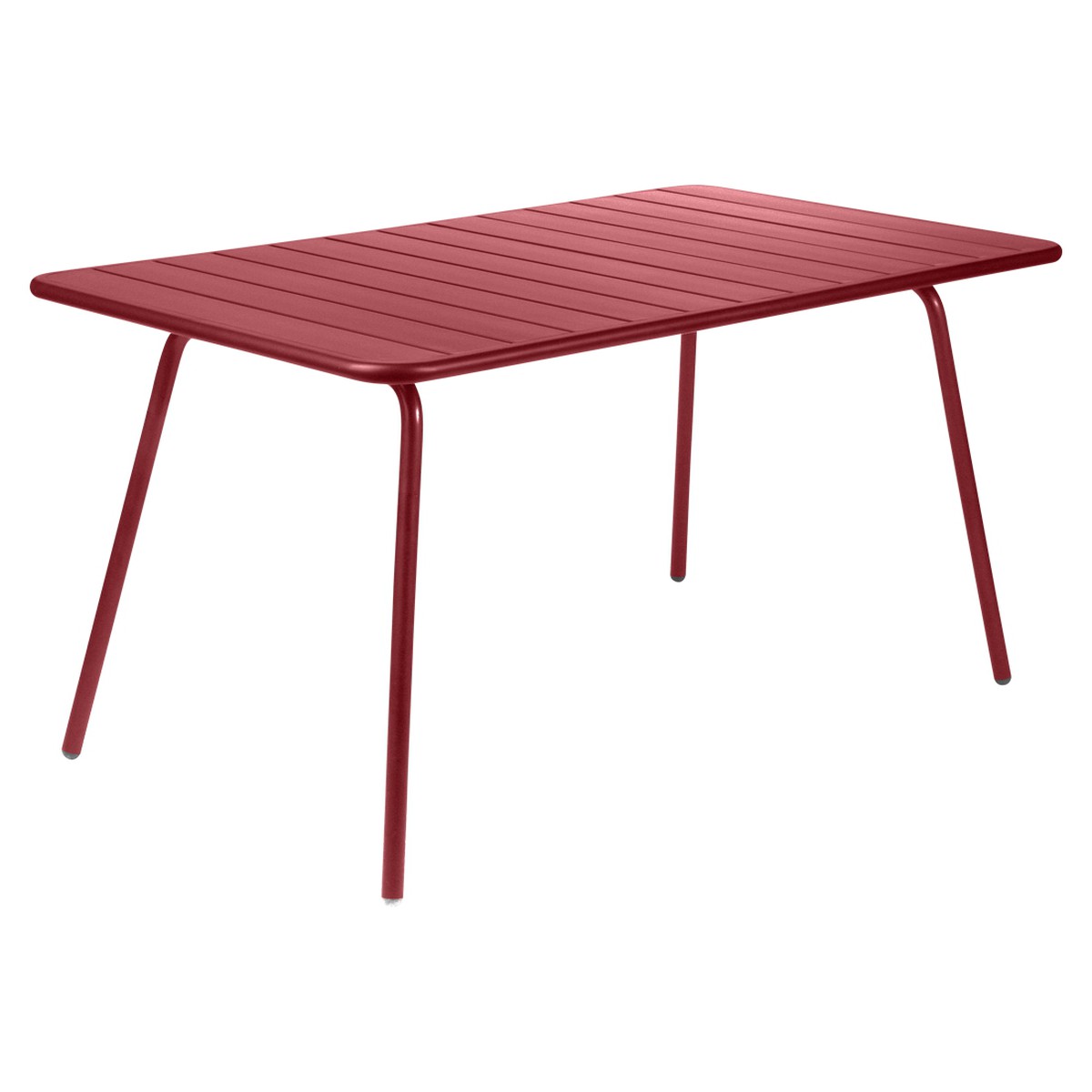 Fermob Luxembourg Table Luxembourg rectangulaire démontable Rouge groseille L 143 x l 80 x H74cm