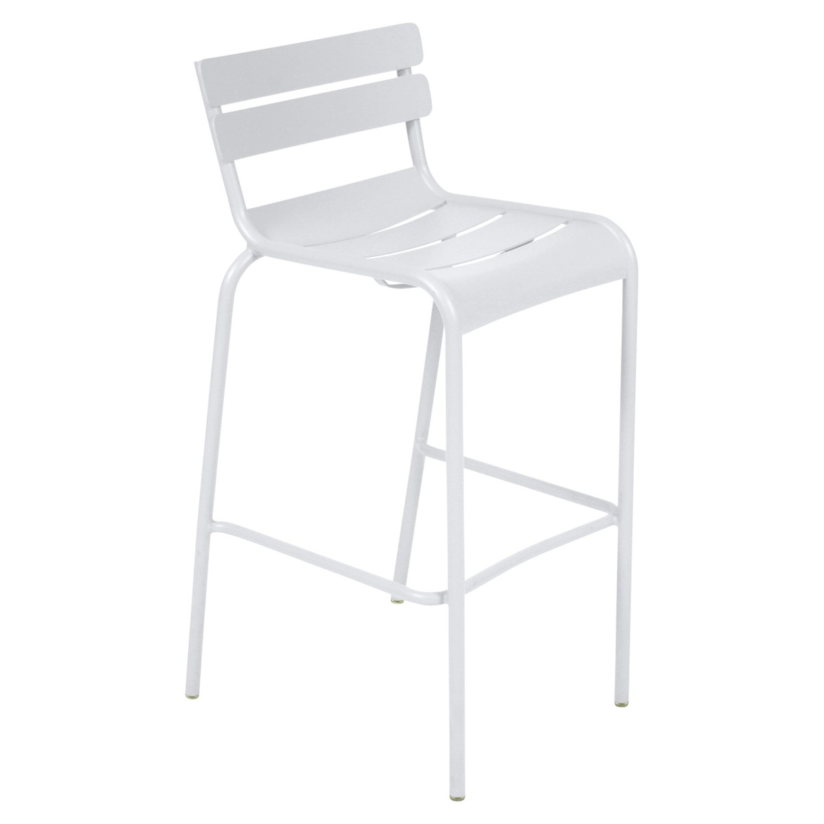 Fermob Luxembourg Chaise haute Luxembourg Blanc L 55 x l 45 x H103cm