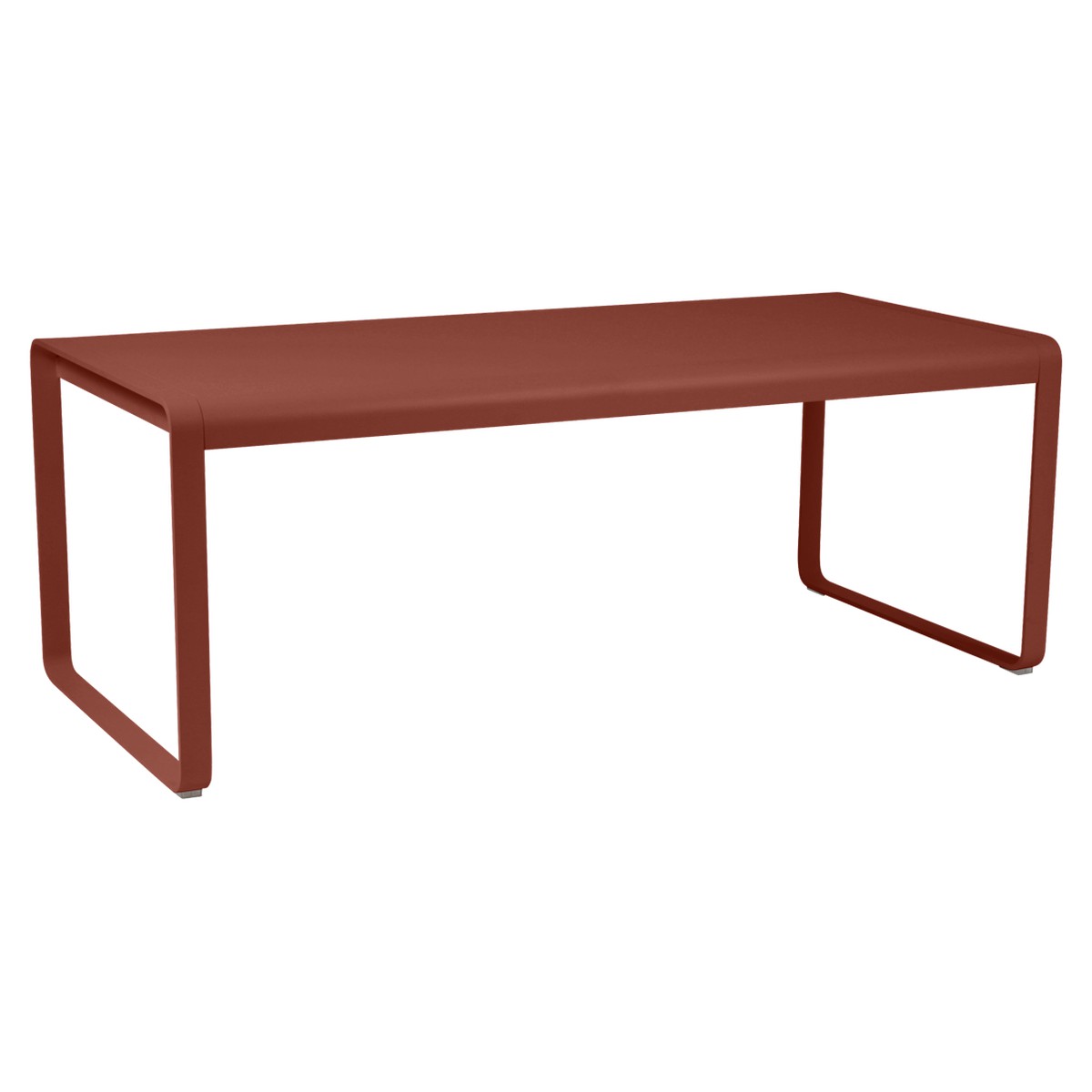 Fermob Bellevie Table Bellevie Rouge ocre L 196 x l 90 x H74cm