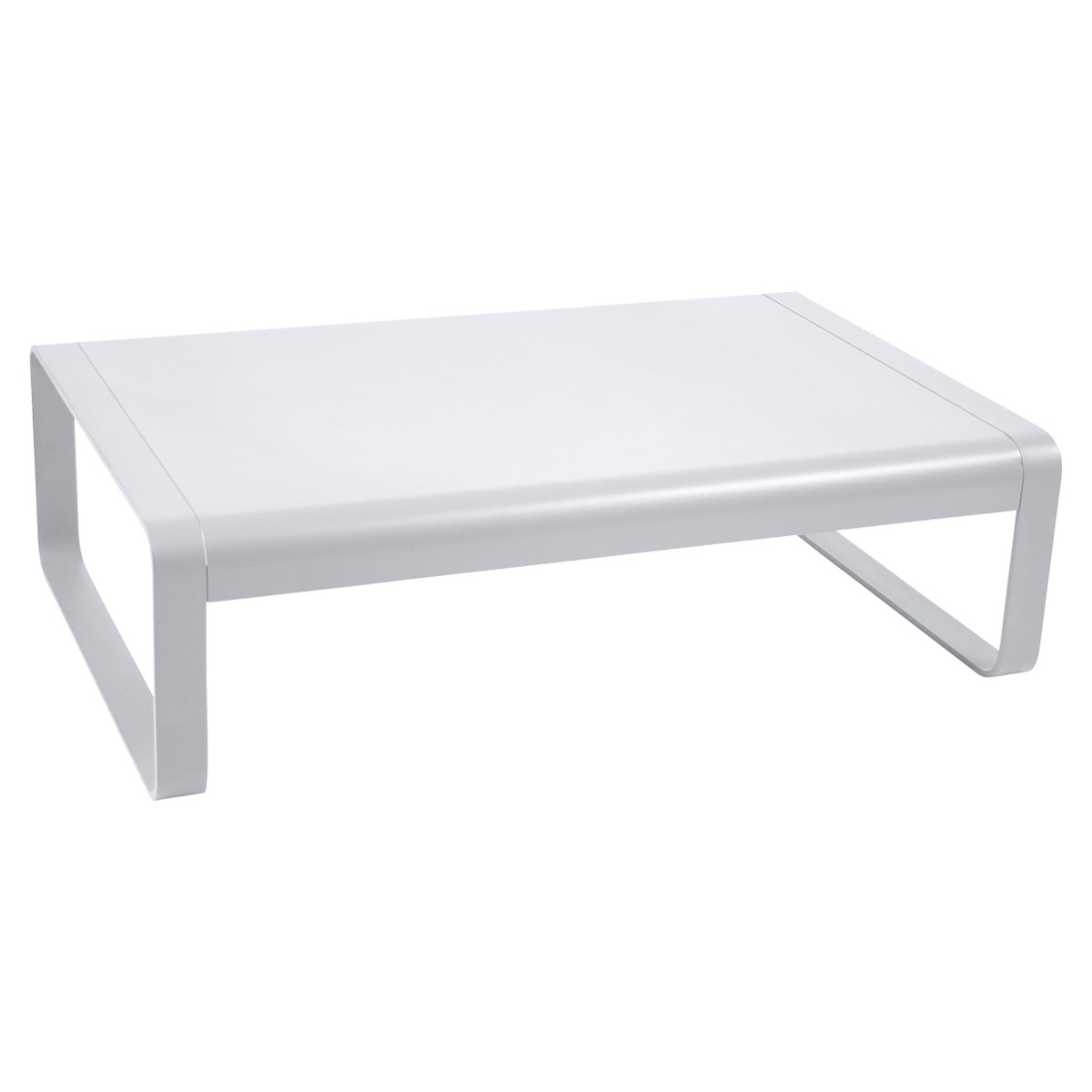 Fermob Bellevie Table basse Bellevie Blanc L 103 x l 75 x H36cm