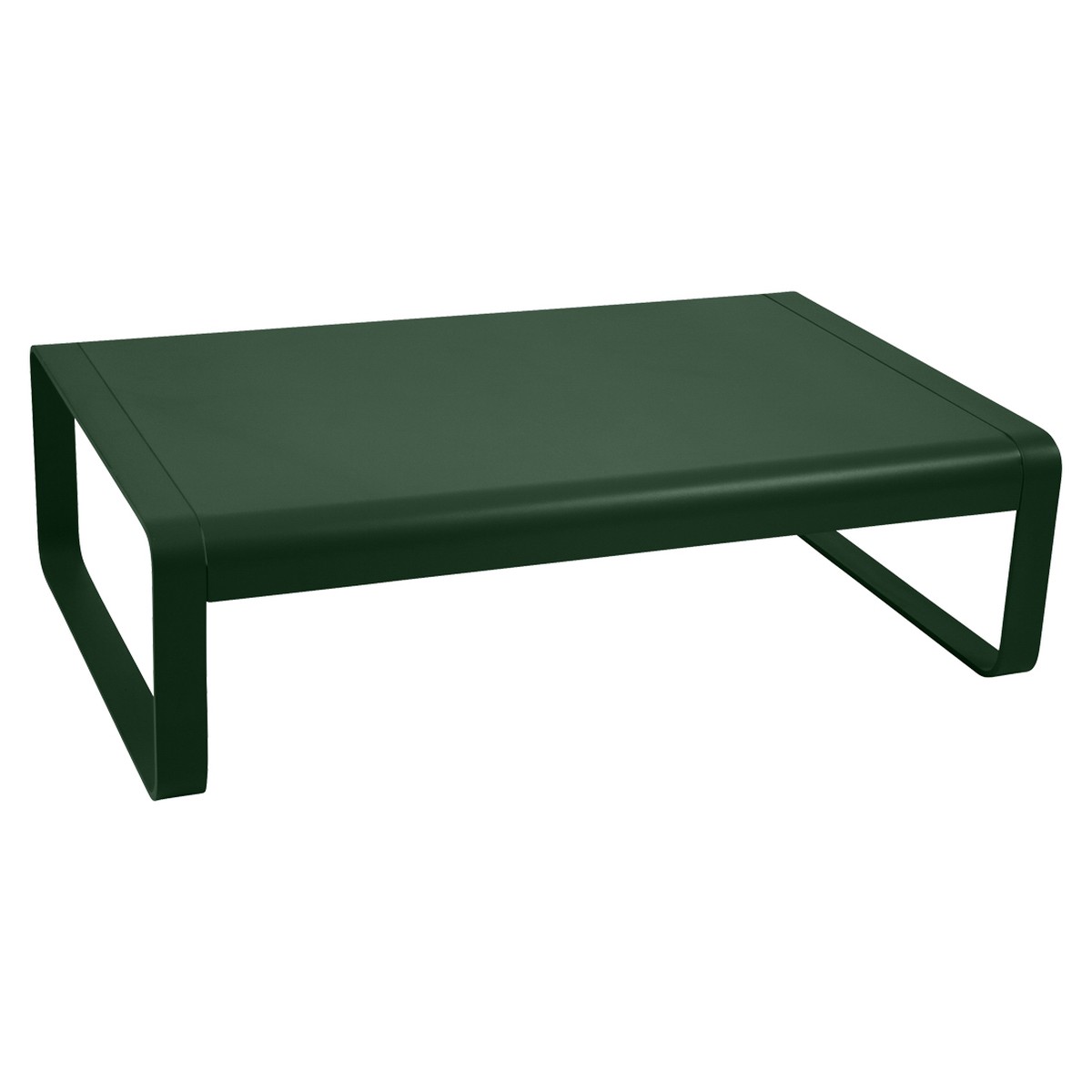 Fermob Bellevie Table basse Bellevie Vert sapin L 103 x l 75 x H36cm