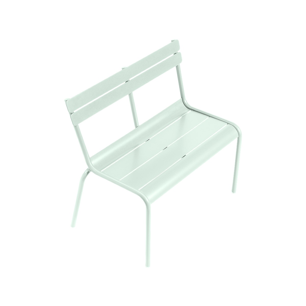 Fermob Luxembourg Kid Banc Luxembourg Kid Bleu cyan clair L 58.5 x H55cm