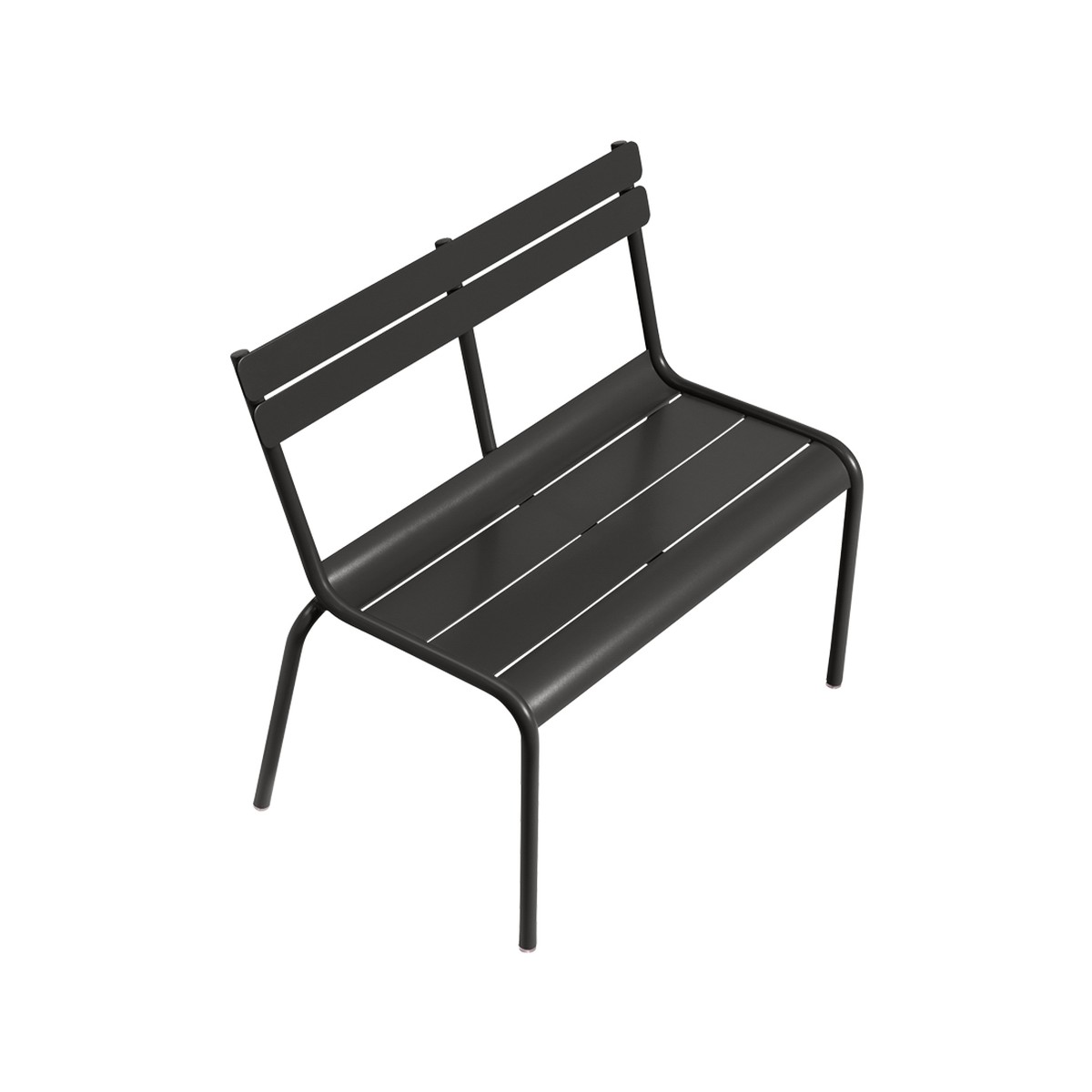 Fermob Luxembourg Kid Banc Luxembourg Kid Noir charbon L 58.5 x H55cm