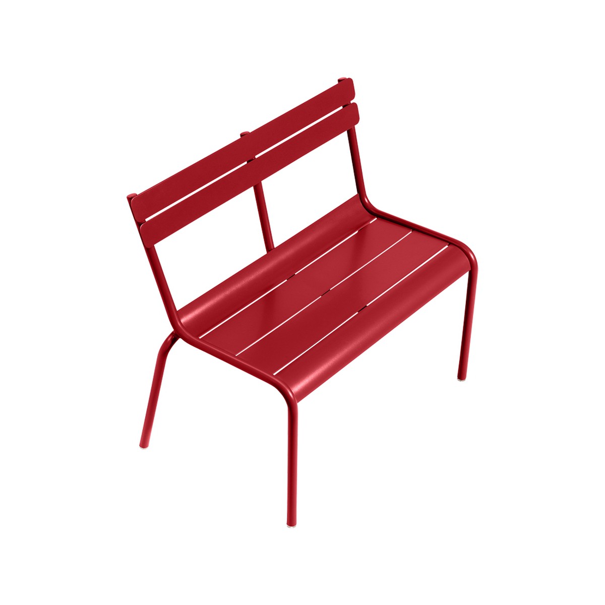 Fermob Luxembourg Kid Banc Luxembourg Kid Rouge cerise L 58.5 x H55cm