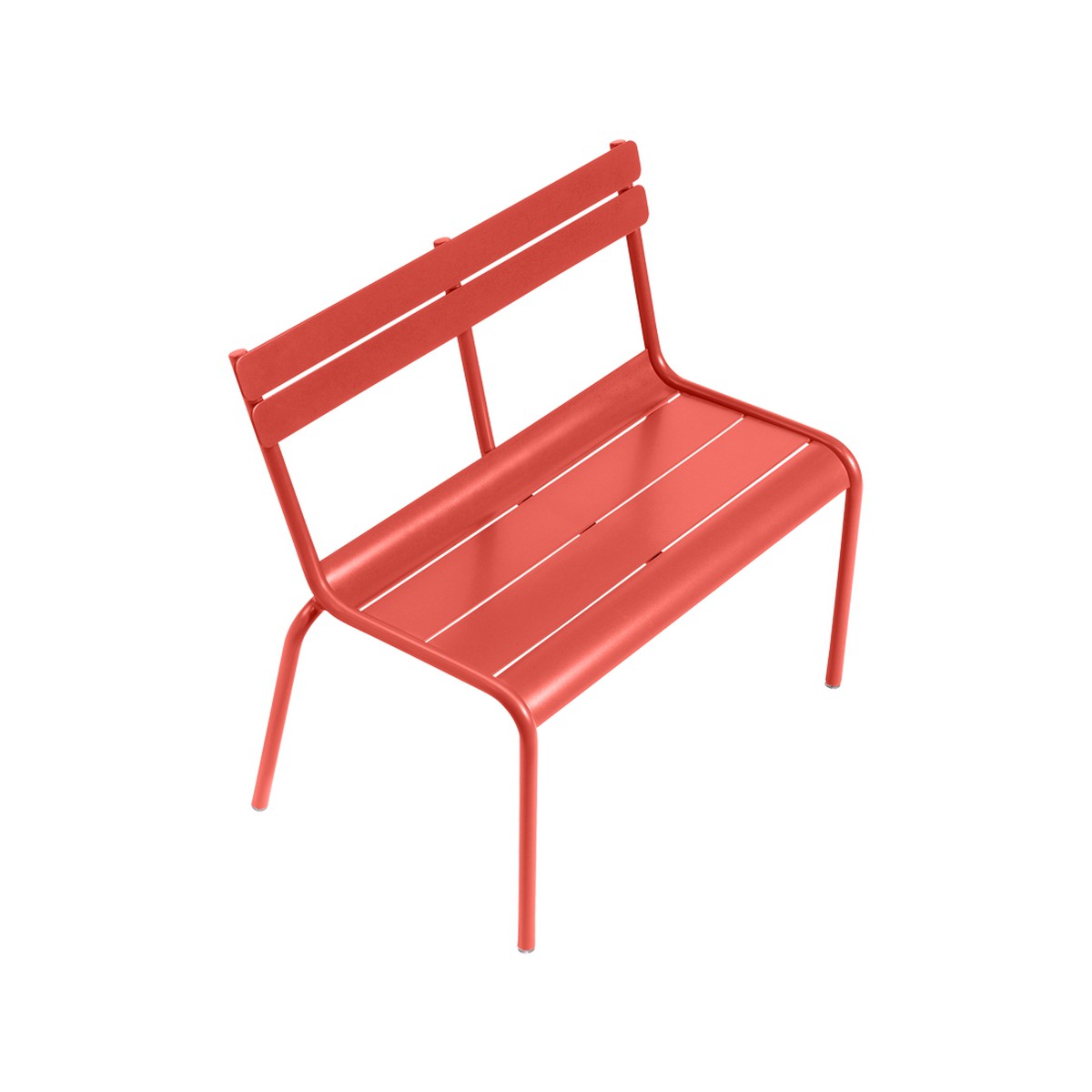 Fermob Luxembourg Kid Banc Luxembourg Kid Rouge saumon L 58.5 x H55cm