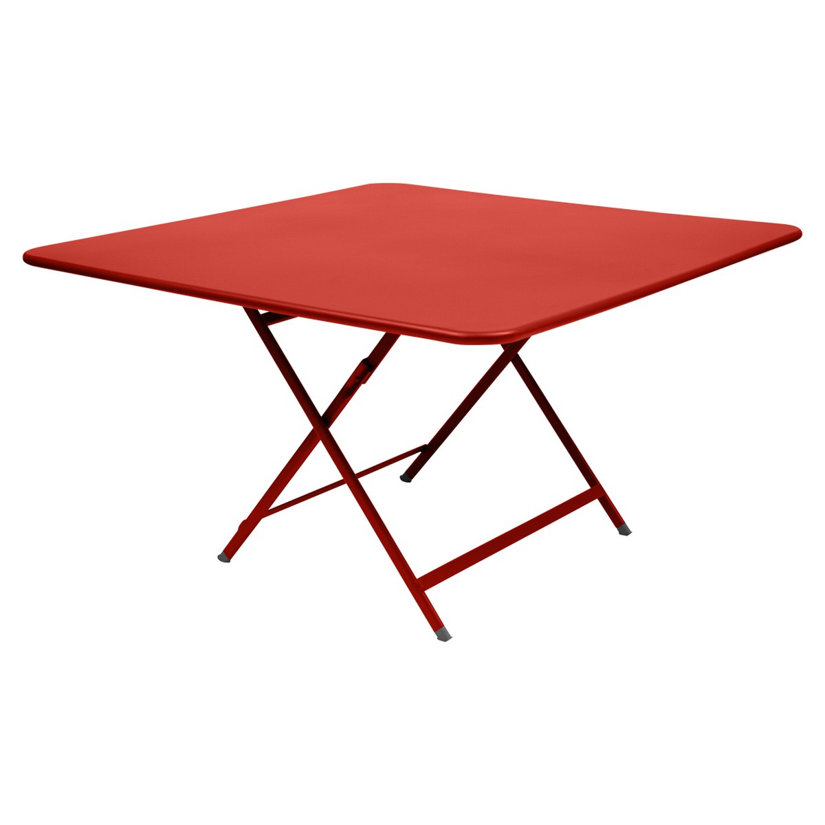 Fermob Caractère Table Caractère Rouge saumon L 128 x l 128 x H74cm