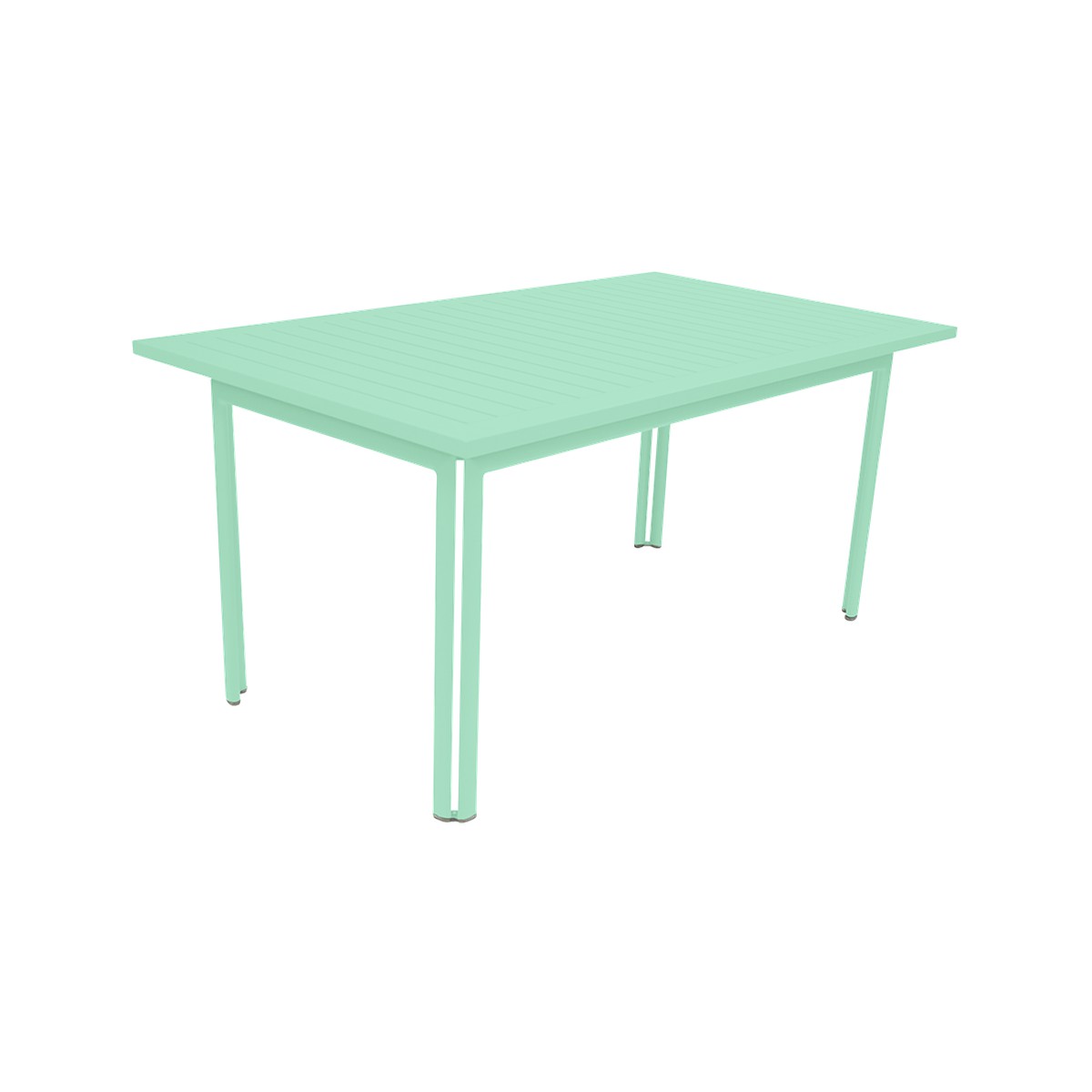 Fermob Costa Table Costa sans allonges Vert menthe à l'eau L 160 x l 80 x H74cm