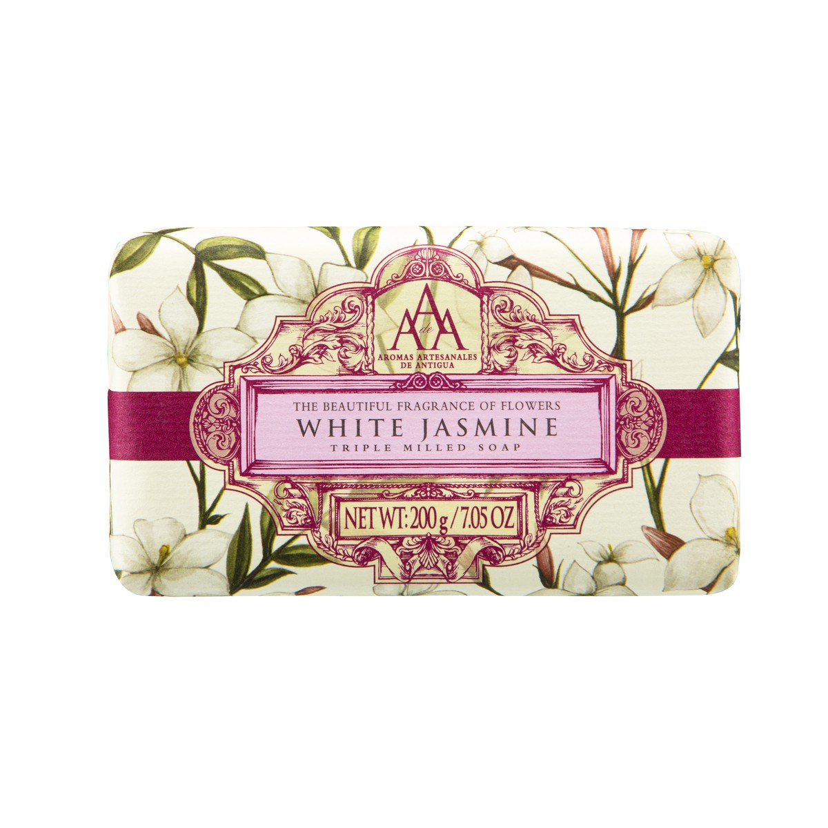 The Somerset Toiletry ANTIGUA Savon Jasmin blanc 200gr  200gr