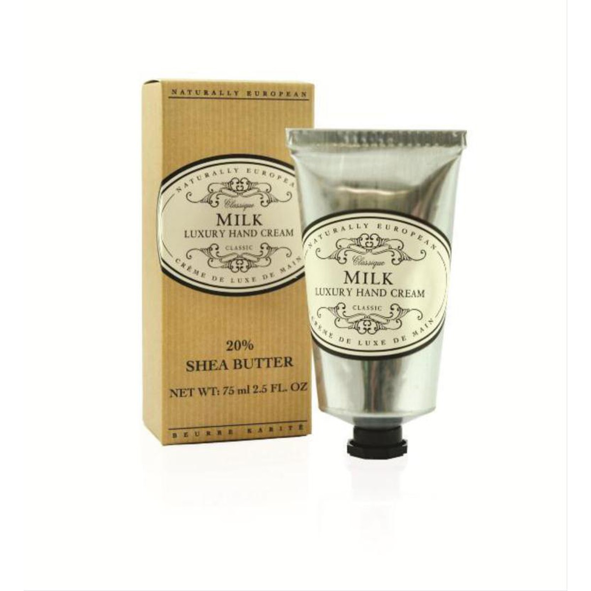 The Somerset Toiletry NATURALLY EUROPEAN Crème pour les mains Milk Naturally 75ml  75ml