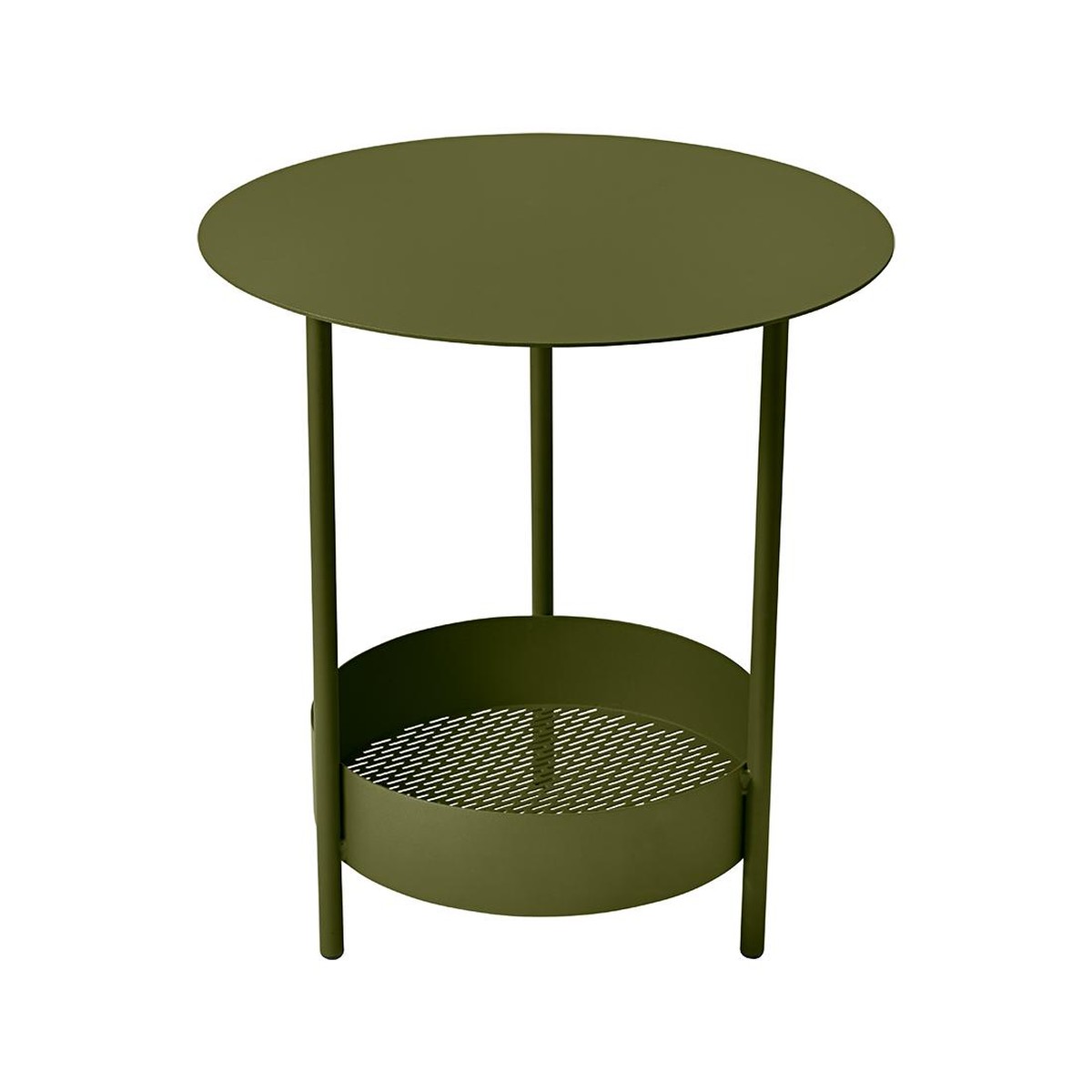 Fermob Salsa Guéridon Salsa Vert mousse L 50 x l 50 x H55cm Diam : 50