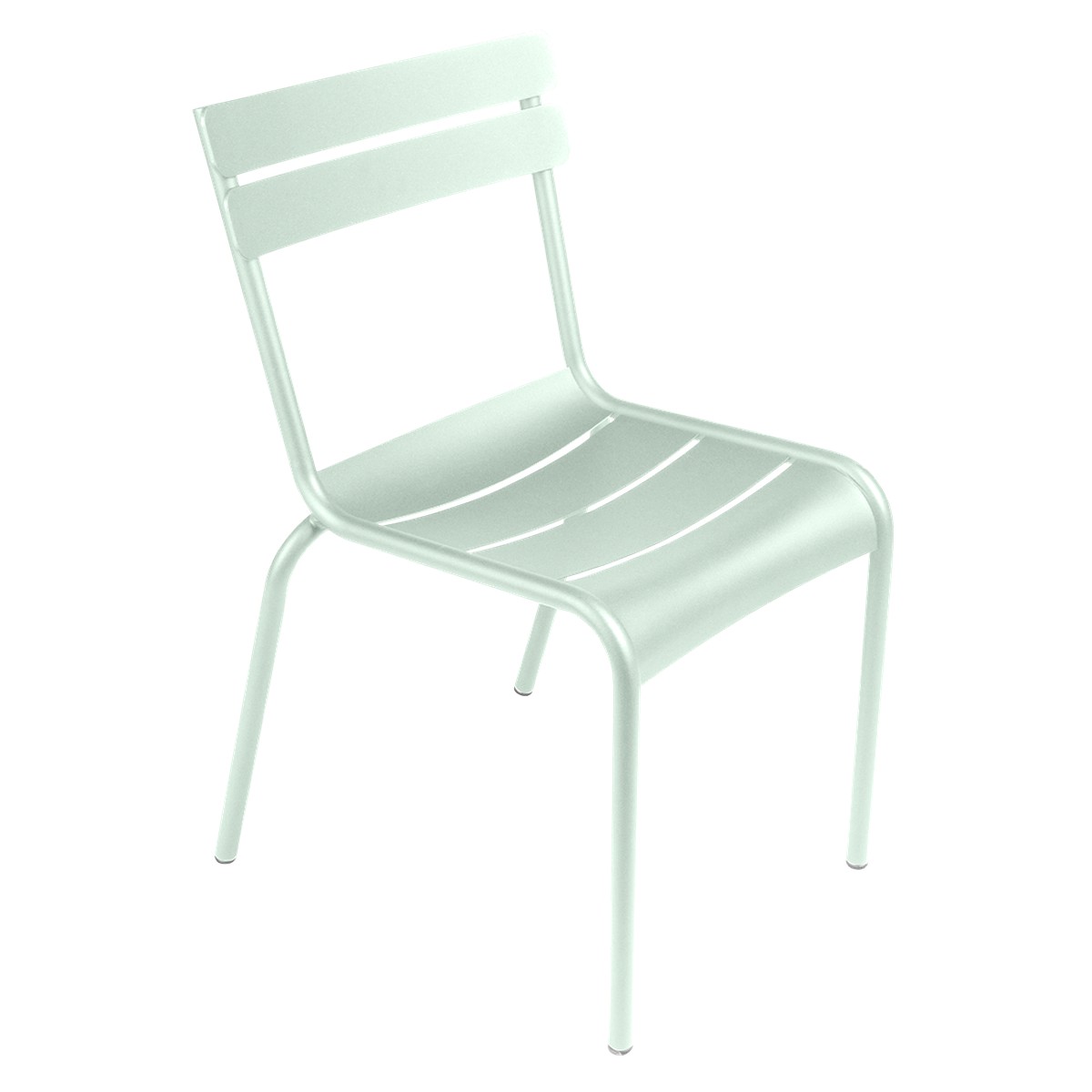 Fermob Luxembourg Acier Chaise Luxembourg acier Bleu cyan clair l 49 x H88cm