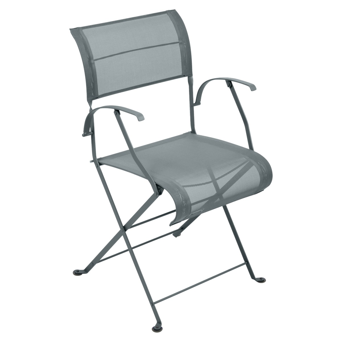 Fermob Dune Premium Fauteuil de repas Dune Premium Gris fumée L 40 x l 45 x H86cm