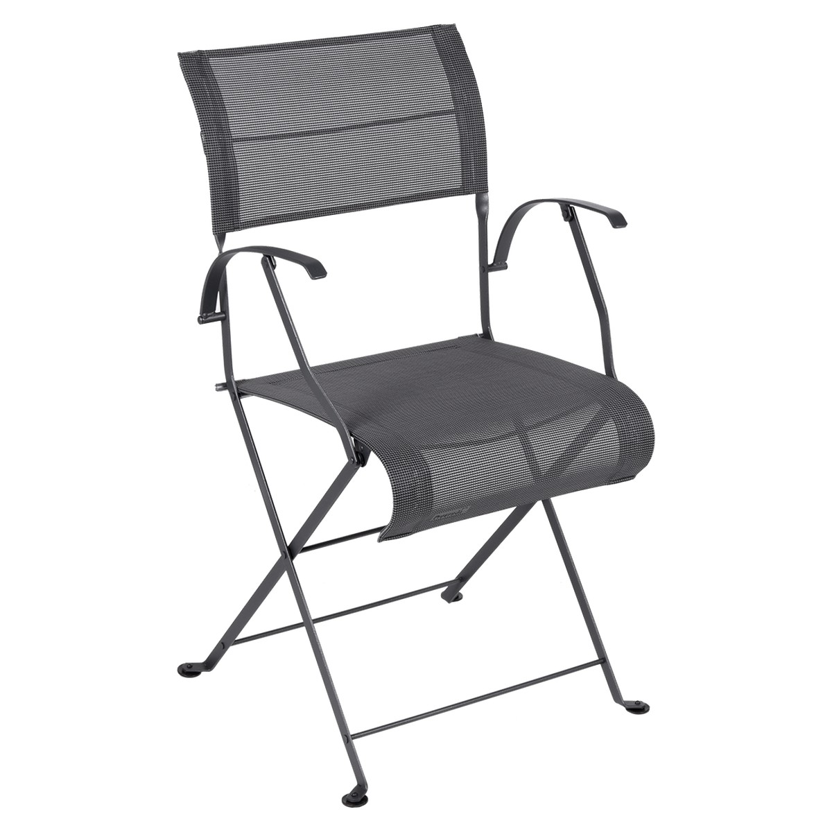 Fermob Dune Premium Fauteuil de repas Dune Premium Noir de carbone L 40 x l 45 x H86cm