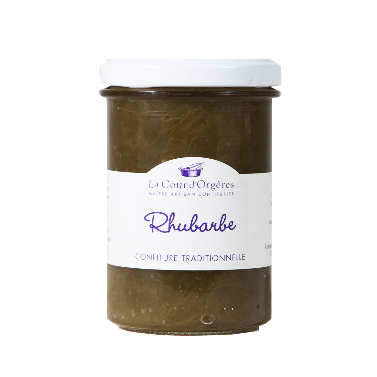 La Cour D'Orgères LES TRADITIONS Confiture Rhubarbe. 250gr  250gr