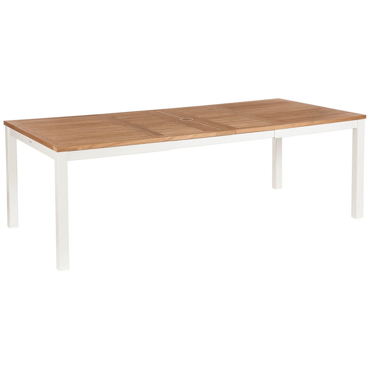 Barlow Tyrie Aura Table Aura avec allonges 230 rectangulaire en teck White Blanc albâtre 