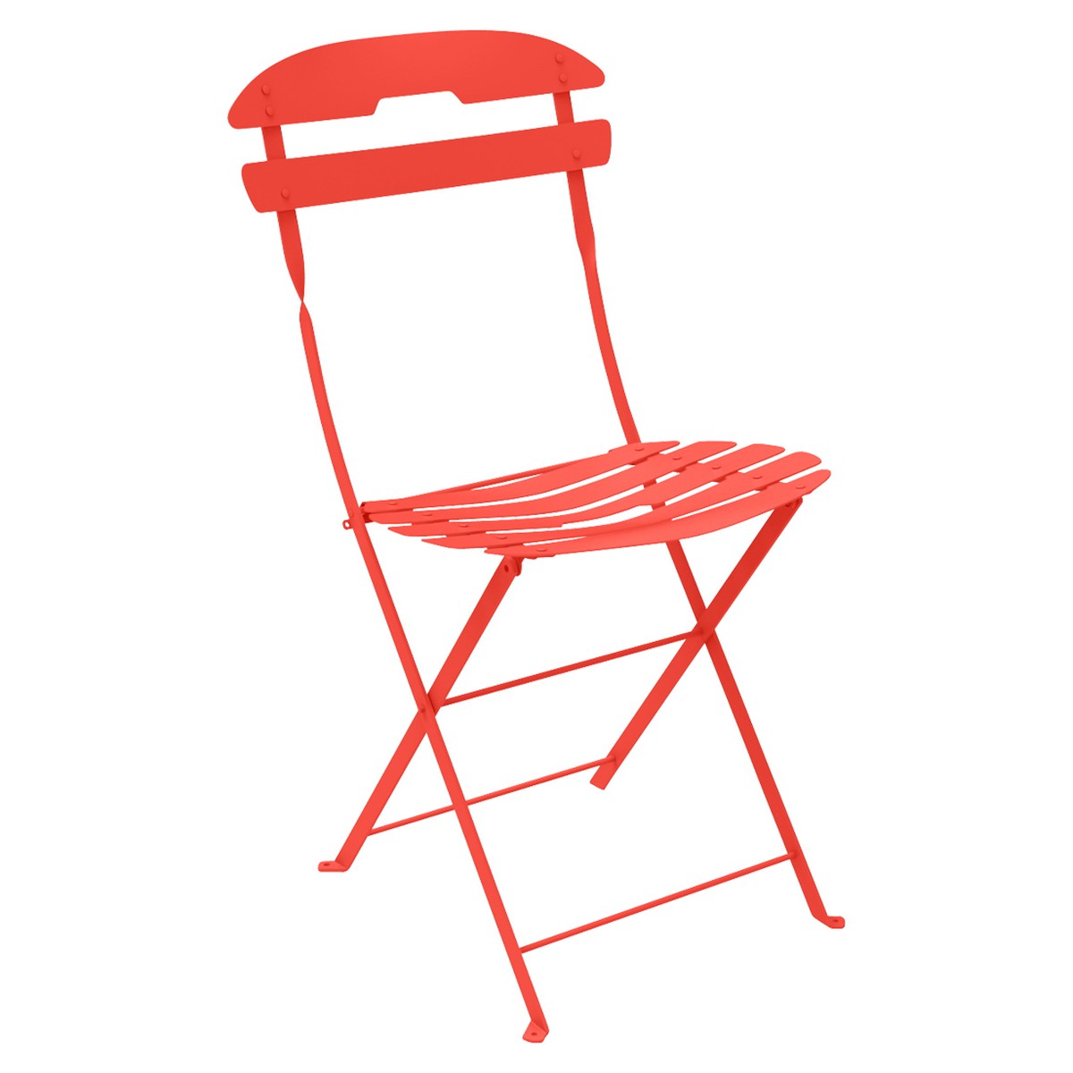 Fermob La Mome Chaise la mome Rouge saumon l 44 x H84cm