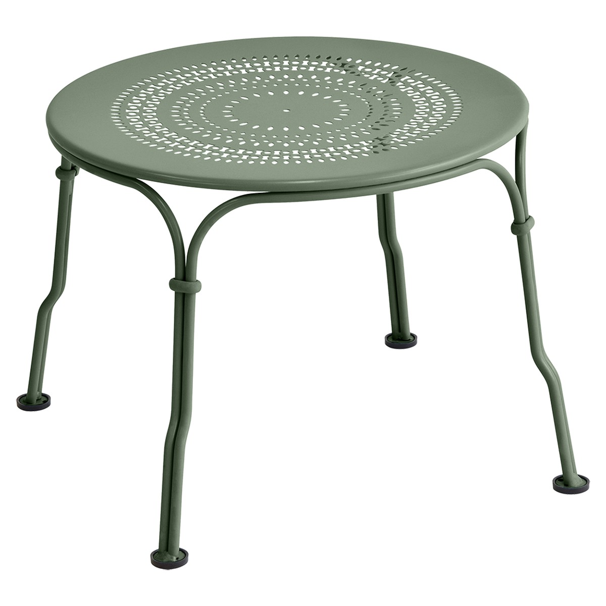 Fermob 1900 Table basse Cabriolet 1900 Vert pistache L 45 x l 45 x H34cm Diam : 45