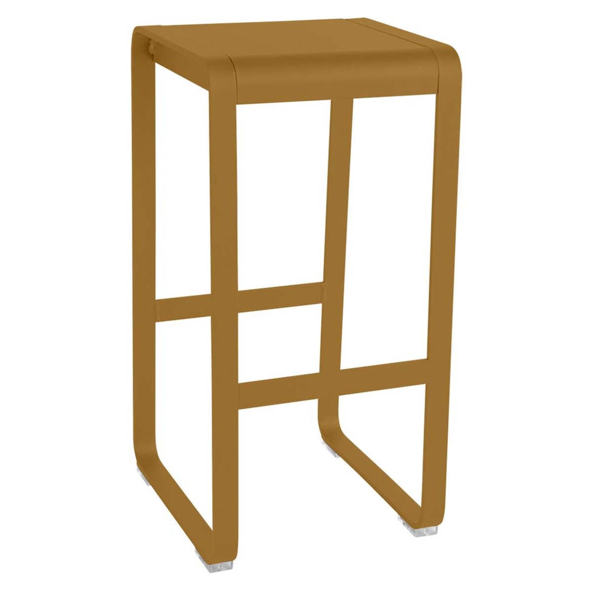 Fermob Bellevie Tabouret haut Bellevie Brun caramel L 38 x l 39 x H75cm