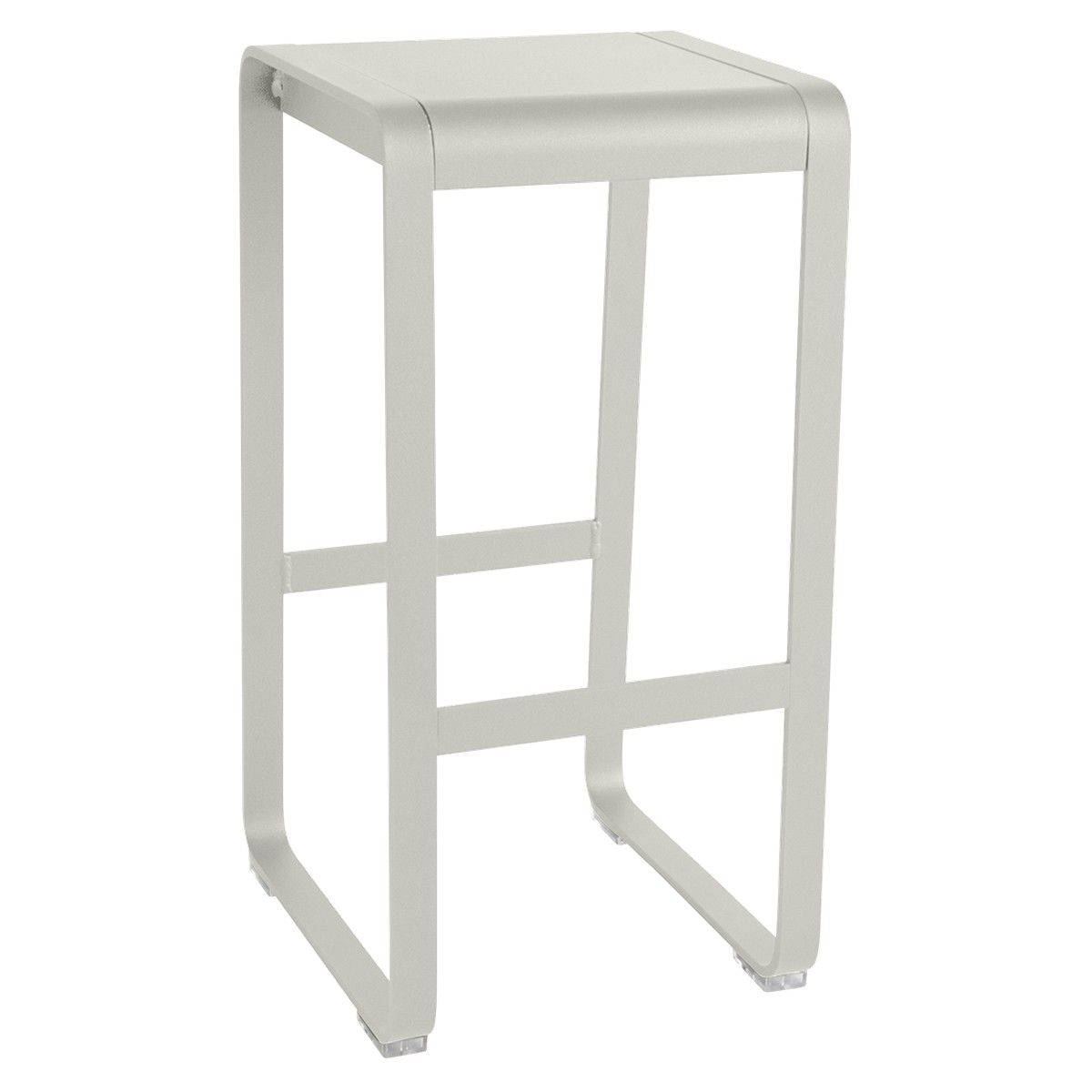 Fermob Bellevie Tabouret haut Bellevie Gris perle L 38 x l 39 x H75cm