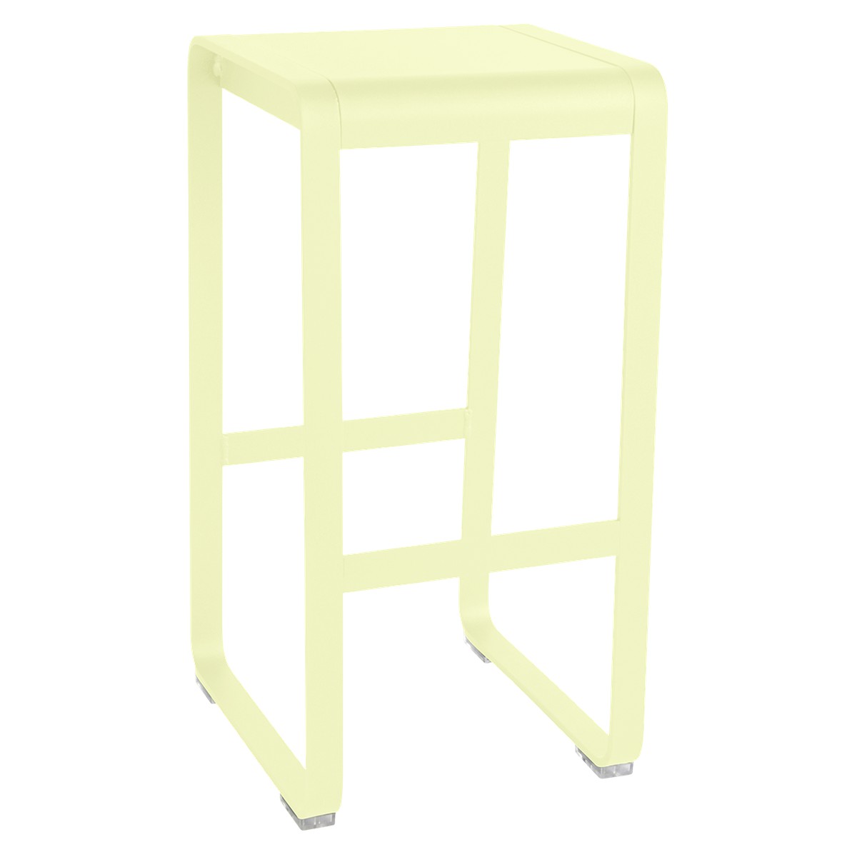 Fermob Bellevie Tabouret haut Bellevie Jaune beurre frais L 38 x l 39 x H75cm