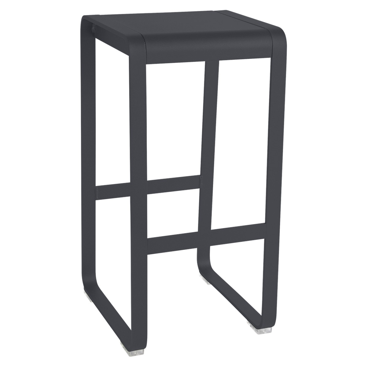 Fermob Bellevie Tabouret haut Bellevie Noir de carbone L 38 x l 39 x H75cm