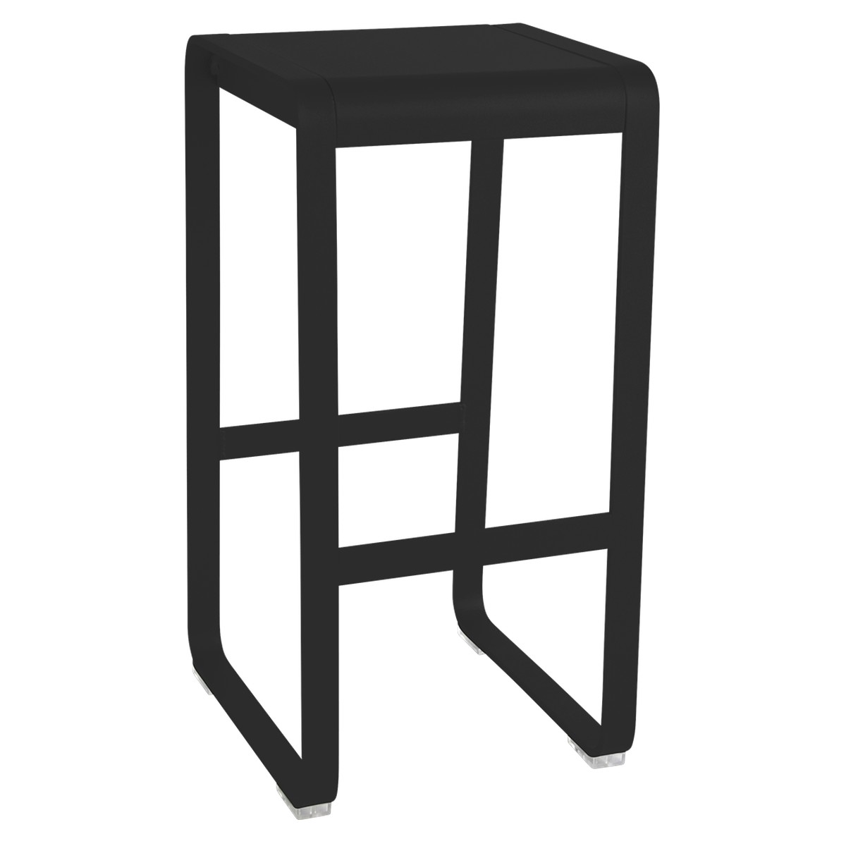 Fermob Bellevie Tabouret haut Bellevie Noir charbon L 38 x l 39 x H75cm