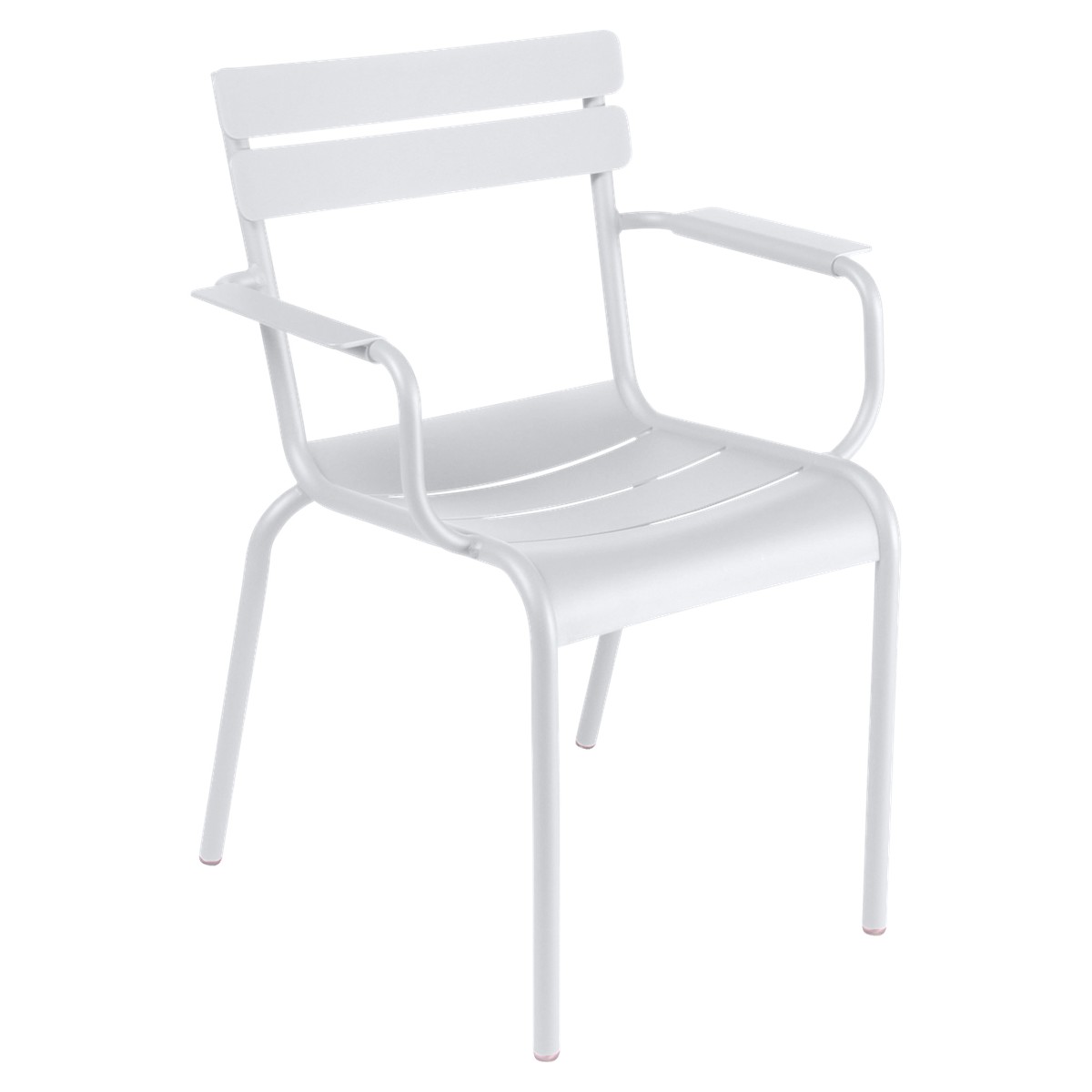 Fermob Luxembourg Acier Fauteuil de repas Luxembourg acier Blanc l 49 x H88cm