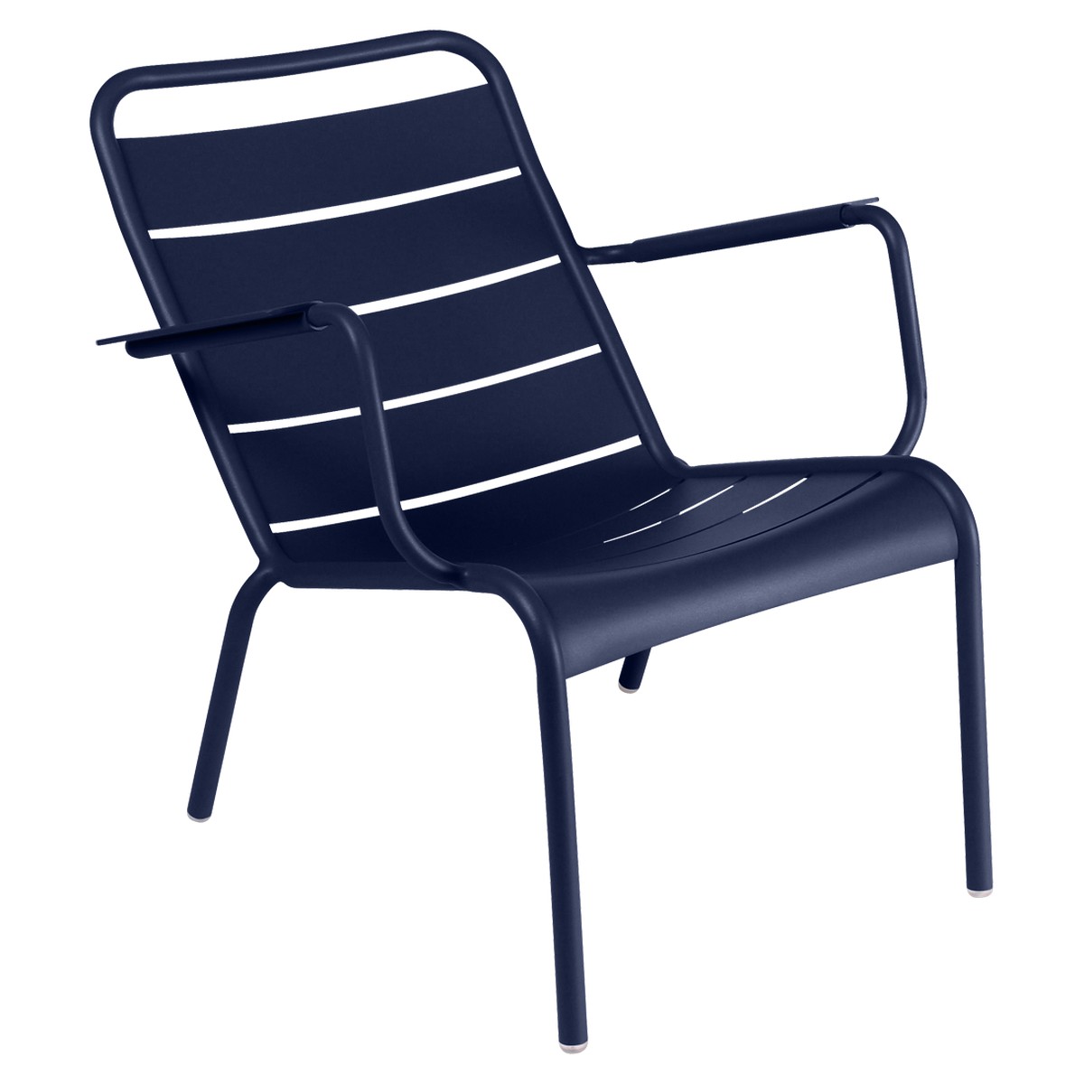 Fermob Luxembourg Acier Fauteuil bas Luxembourg acier Bleu aigue-marine H72cm