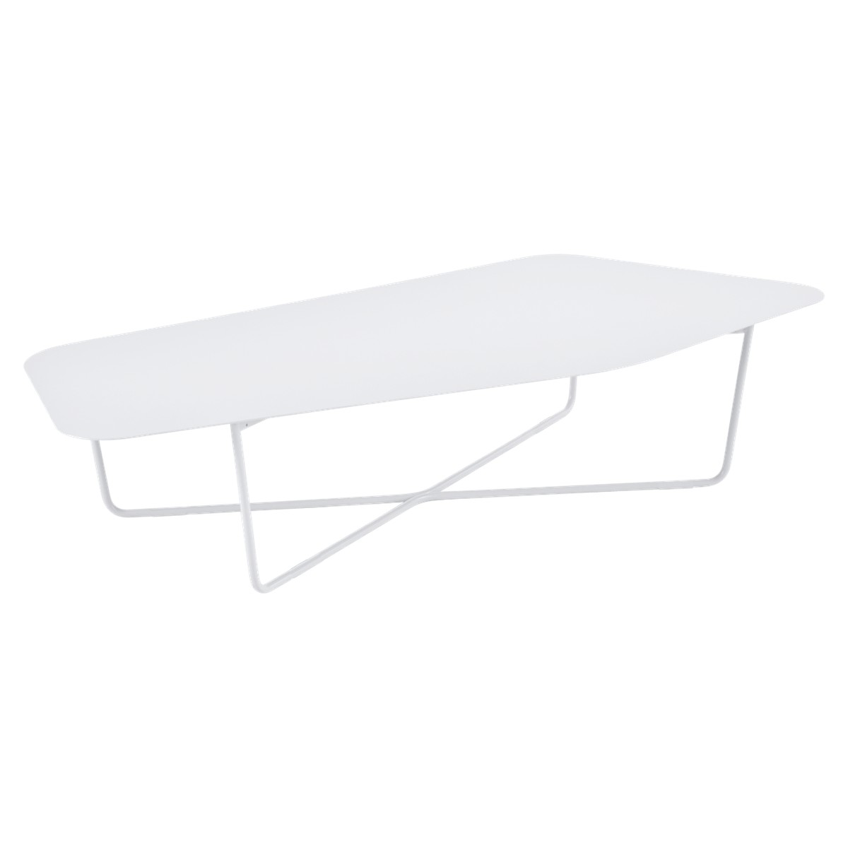 Fermob Ultrasofa Table basse UltraSofa Blanc L 162 x l 74 x H36.5cm