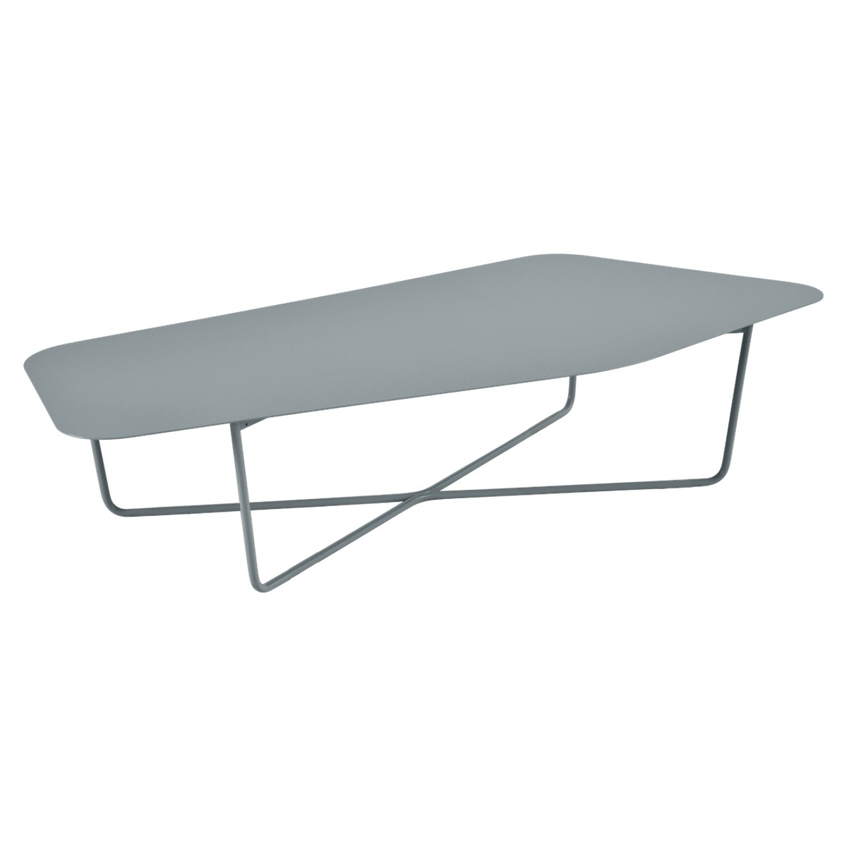 Fermob Ultrasofa Table basse UltraSofa Gris fumée L 162 x l 74 x H36.5cm