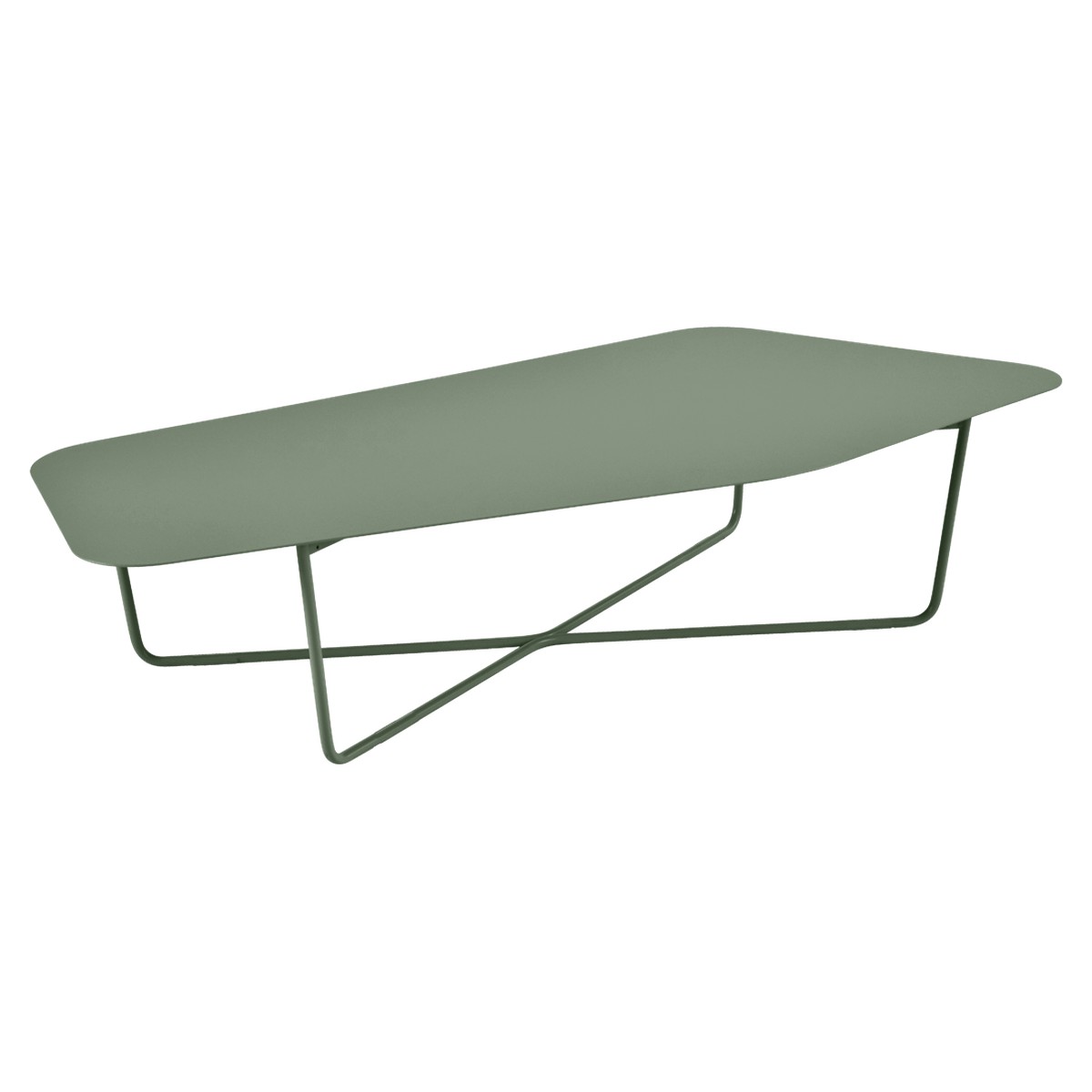 Fermob Ultrasofa Table basse UltraSofa Vert pistache L 162 x l 74 x H36.5cm