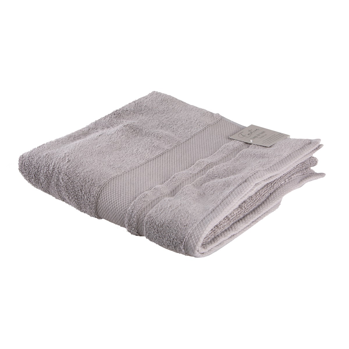 Schilliger Design Emotion Linge de Bain Emotion Gris souris 70x140cm