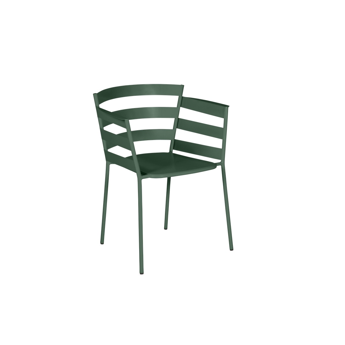 Fermob Rythmic Fauteuil de repas  Rythmic Vert sapin L 51.2 x l 60.3 x H77cm