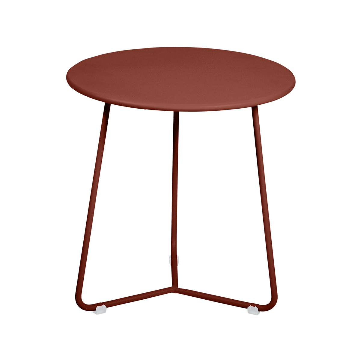 Fermob Cocotte Table basse cocotte Rouge ocre L 34.5 x H36cm Diam : 34