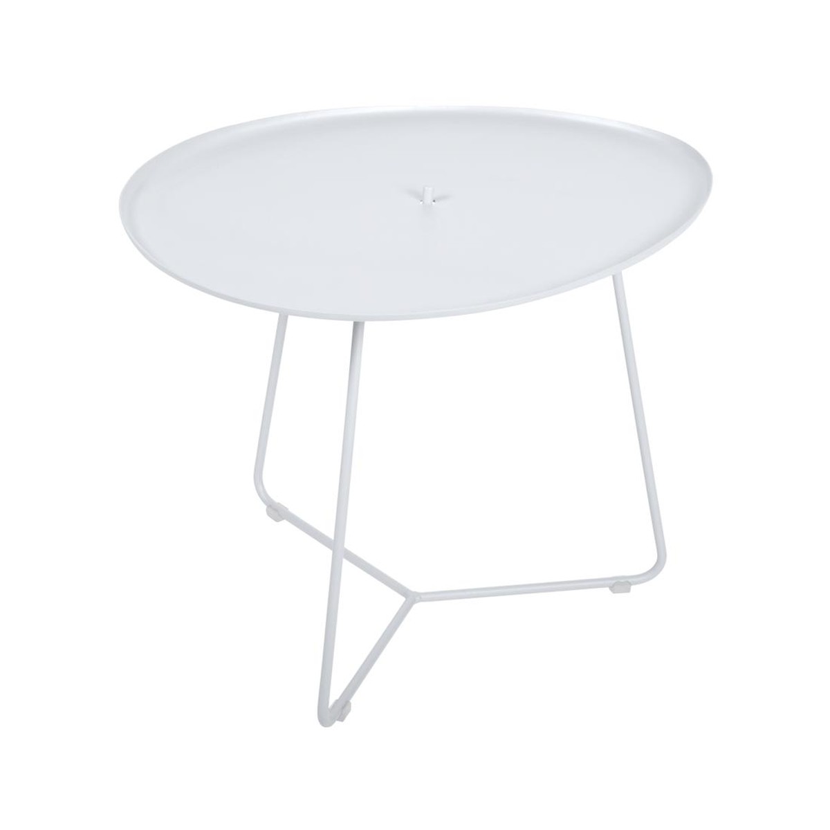 Fermob Cocotte Table basse cocotte Blanc L 55 x l 44.5 x H43.5cm