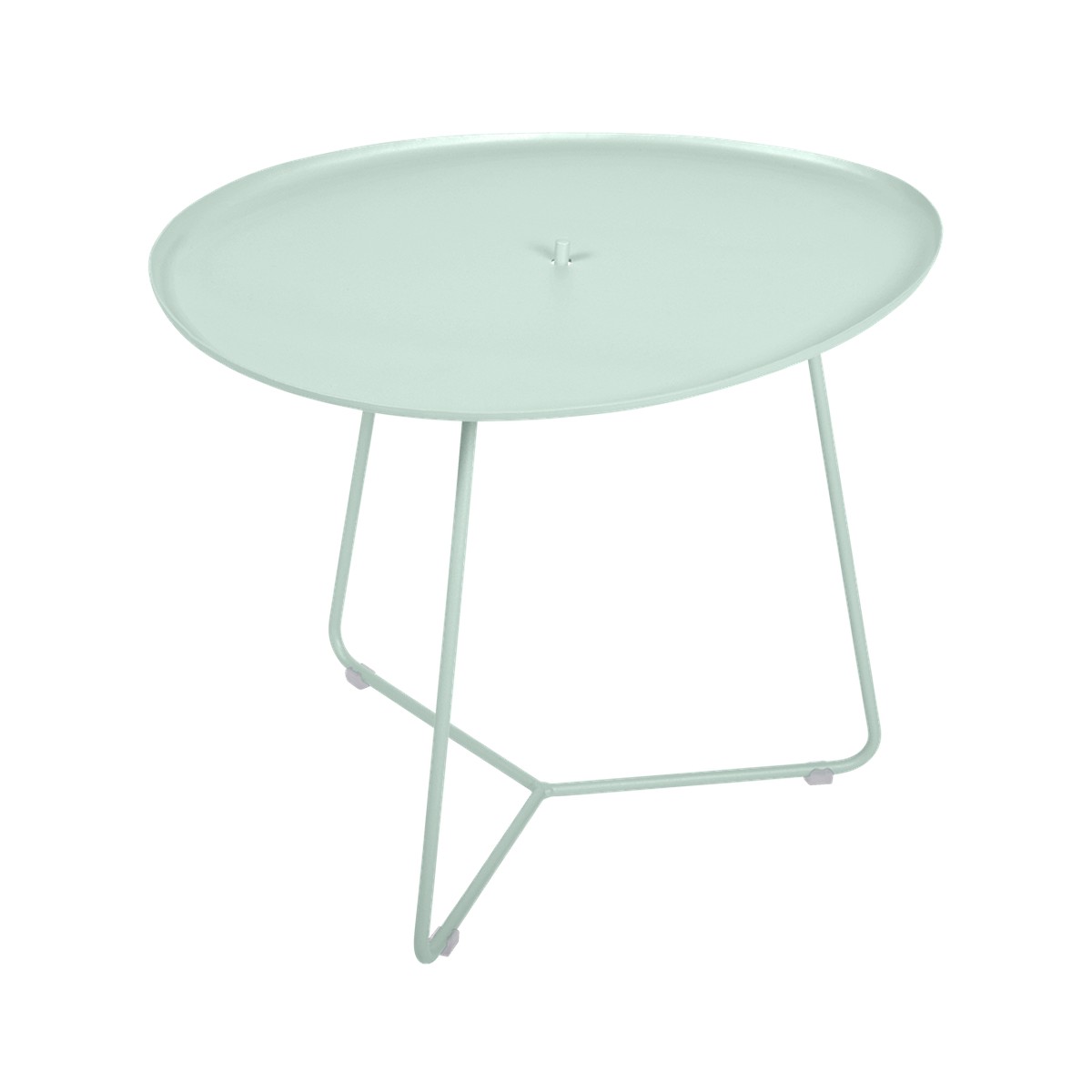 Fermob Cocotte Table basse cocotte Bleu cyan clair L 55 x l 44.5 x H43.5cm